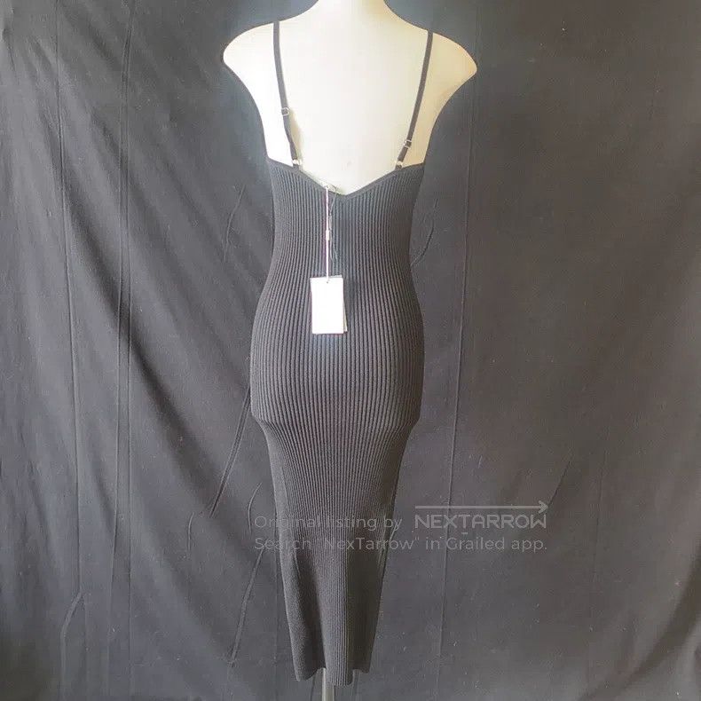 Helmut Lang HELMUT LANG Knitted Camisole Dress Size XS / US 0-2 / IT 36-38 - 4 Thumbnail