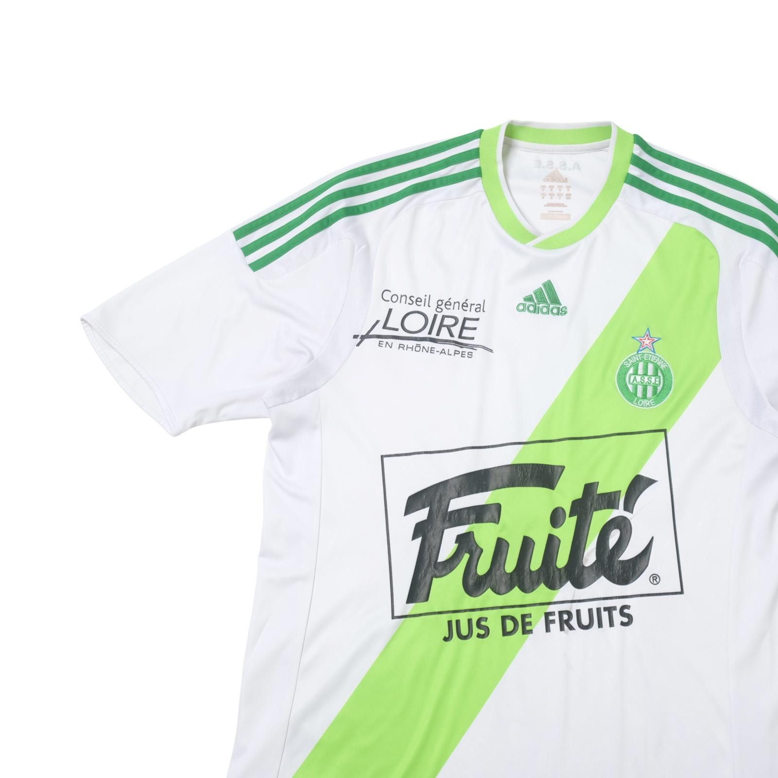 Adidas 2009/10 Saint Etienne Away Shirt Adidas (M/L) Size US M / EU 48-50 / 2 - 3 Thumbnail
