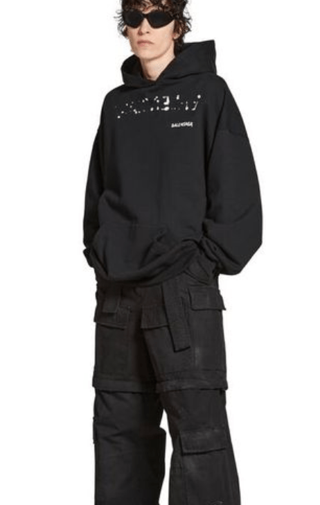 Balenciaga BALENCIAGA Hand Drawn Hoodie Size US XS / EU 42 / 0 - 2 Thumbnail