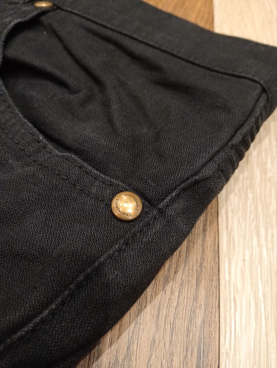 Japanese Brand JAPANESE 1 PIU 1 UGUALE 3 BIKER DENIM PANTS Size US 31 - 7 Thumbnail