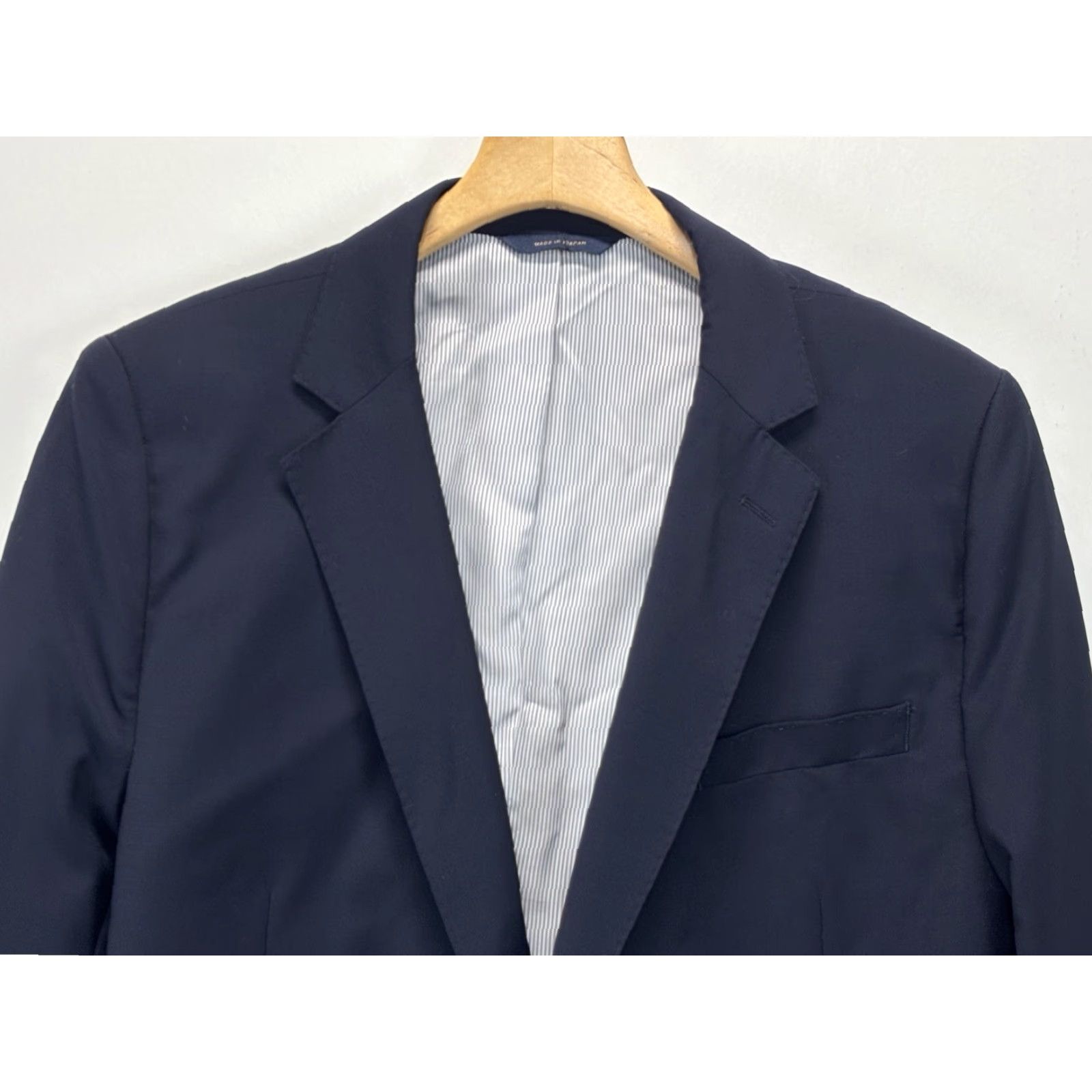 Brooks Brothers Brooks Brothers Sport Coat Blazer Mens 46R Navy Explorer Madison Fit Two Button Size 46R - 2 Thumbnail