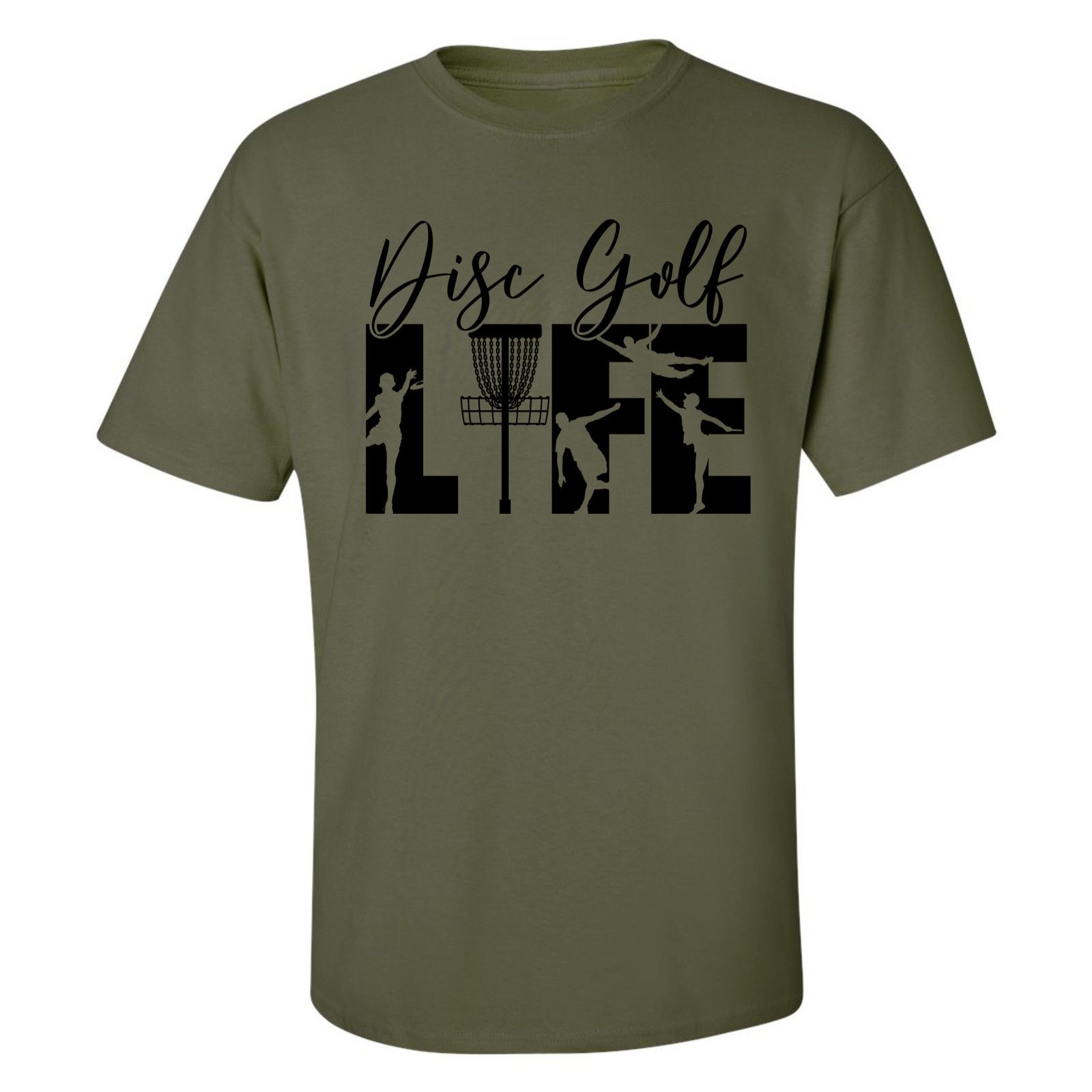 Gildan Disc Golf T Shirt DISCGOLF LIFE Discgolfer Discgolfing Shirt Size US L / EU 52-54 / 3 - 6 Thumbnail
