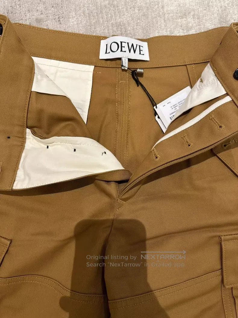 Loewe Loewe Ss21 camel cargo pants men's Size US 44 / EU 60 - 4 Thumbnail