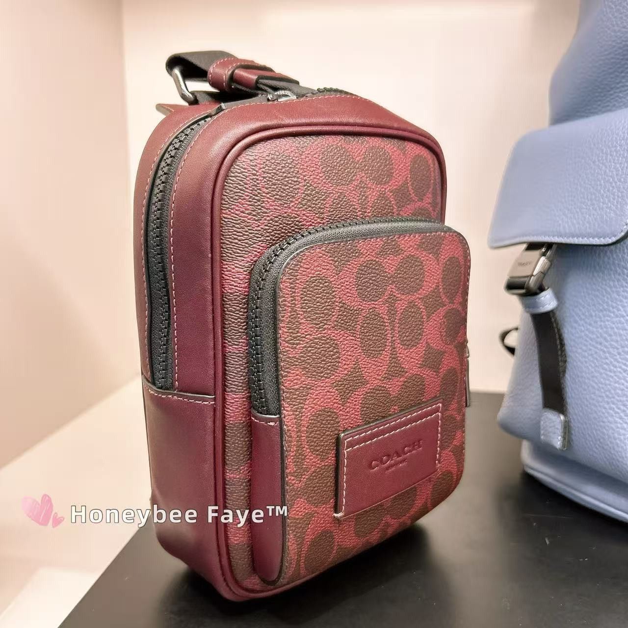 Coach Racer Sling Pack In Signature Canvas CV763 Size ONE SIZE - 2 Thumbnail