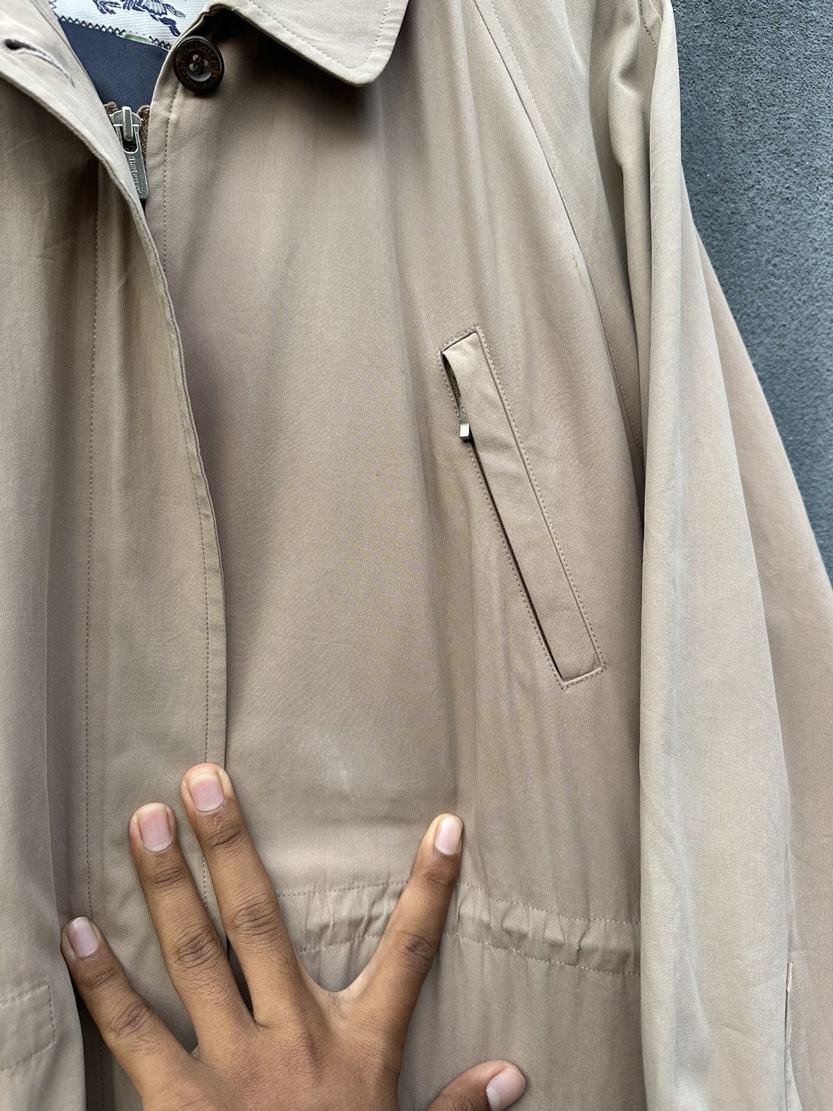 Burberry Vintage Burberry's Prorsum Nude Utility Jacket (Woman) Size US L / EU 52-54 / 3 - 14 Thumbnail