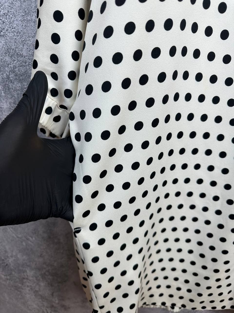 Marella Marella Art.365 Polka Dot Dress 3/4 Sleeve Polka Dot Size S / US 4 / IT 40 - 7 Thumbnail