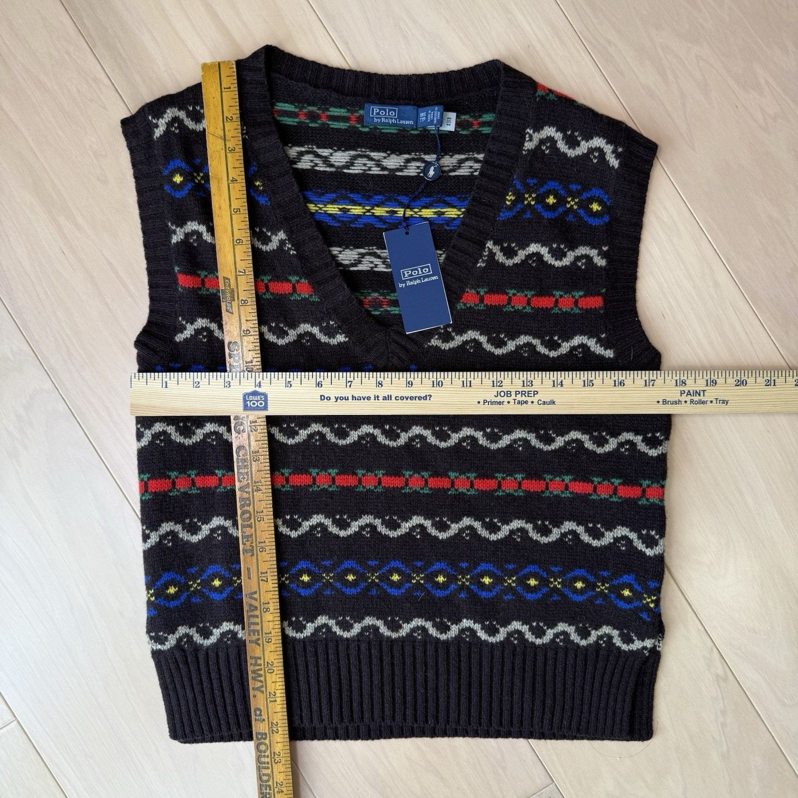 Polo Ralph Lauren Polo Ralph Lauren Fair Isle Sweater Vest Women's XS Size XS / US 0-2 / IT 36-38 - 2 Thumbnail
