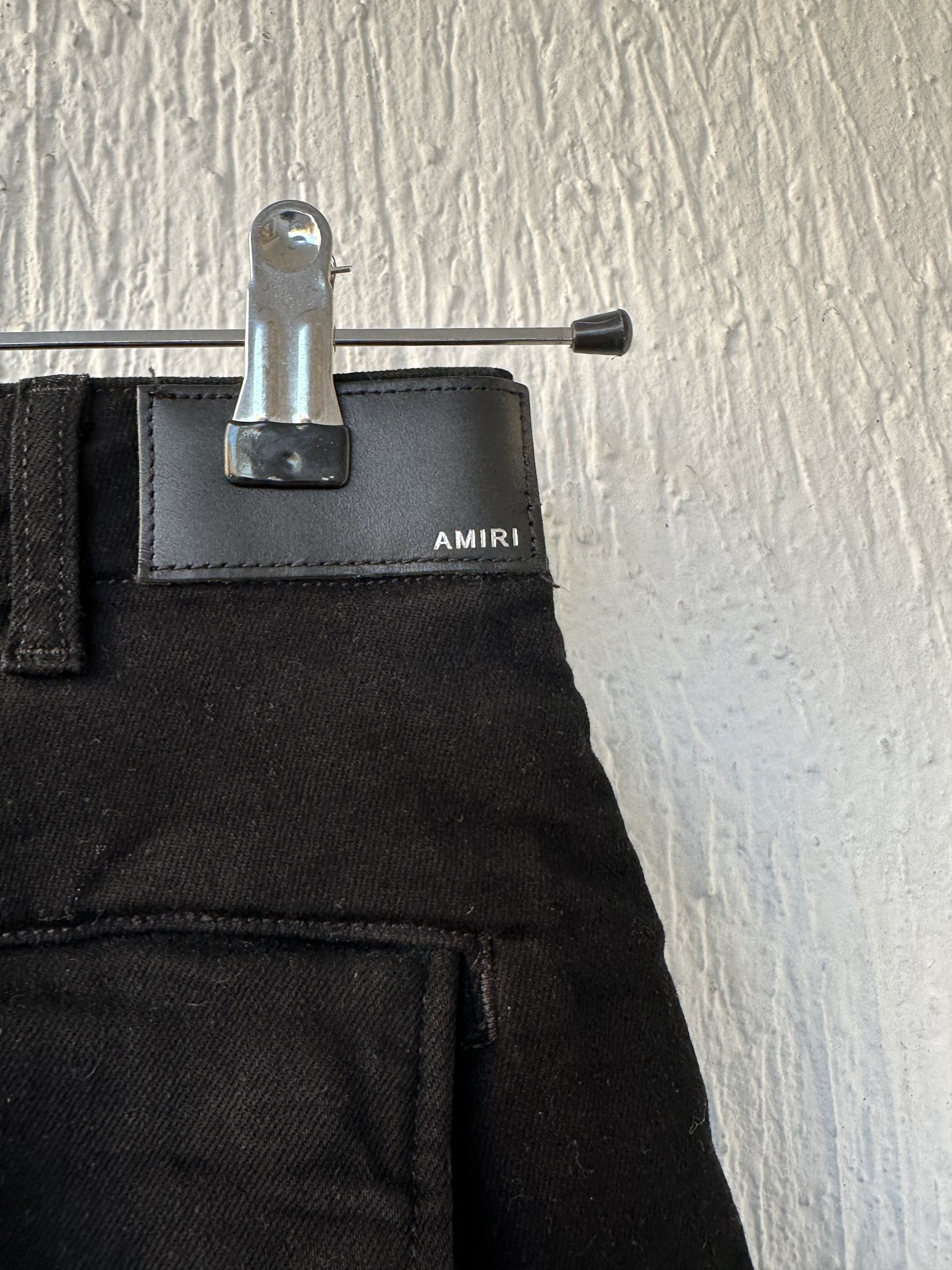 Amiri black cargo jeans Size US 26 / EU 42 - 4 Thumbnail