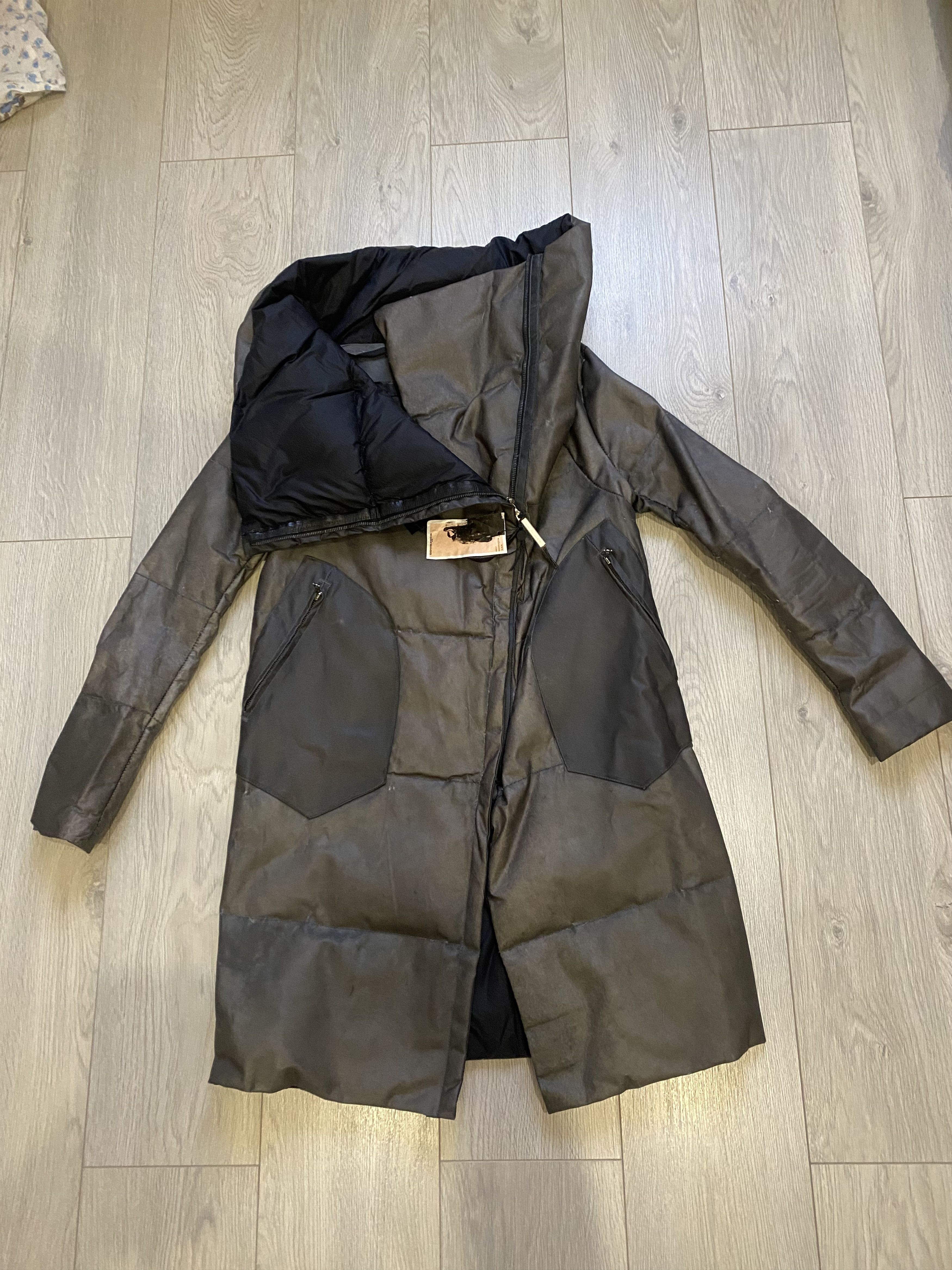 Isaac Sellam Experience Isaac Sellam Experience Rare Leather Down Insulated Jacket Size XS / US 0-2 / IT 36-38 - 6 Thumbnail