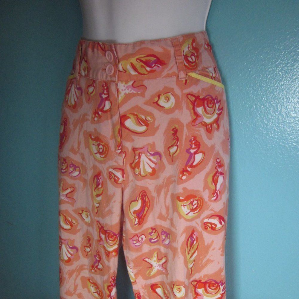Other Holly Lane Womens Summer Patterned Pants Size 12 Size 30" / US 8 / IT 44 - 5 Thumbnail