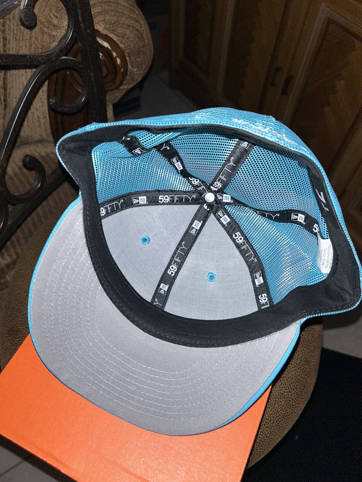 Supreme Supreme x New Era Box Logo Mesh Back Cap SS23 NEW Size ONE SIZE - 4 Thumbnail
