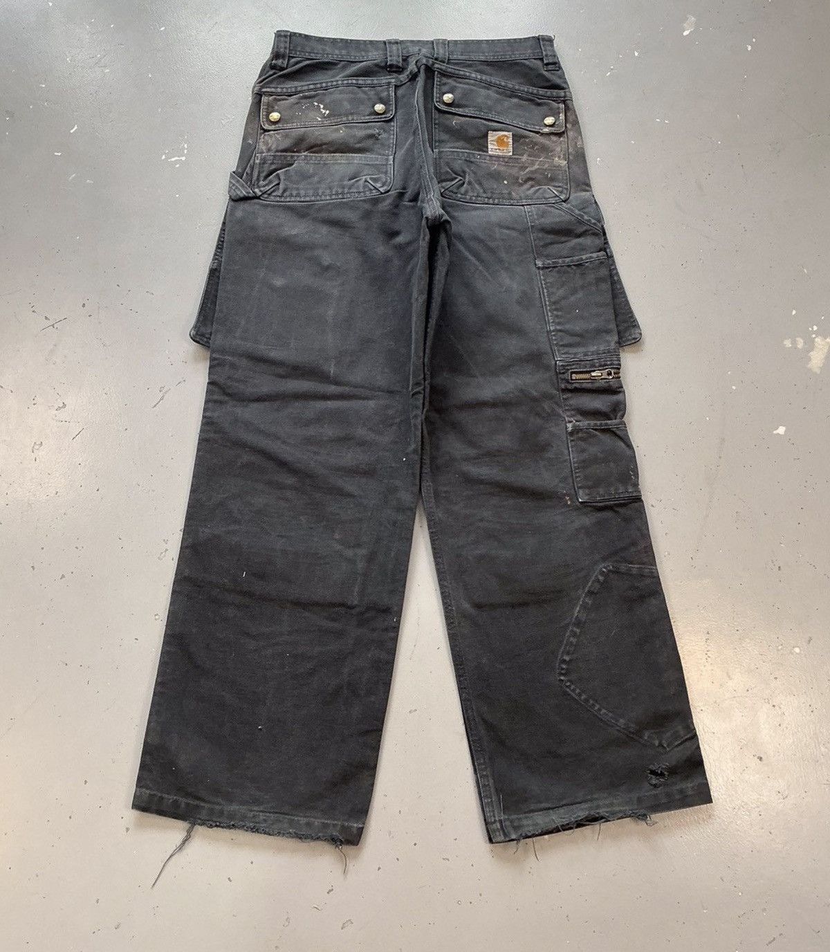 Carhartt Vintage carhartt double knee cargo denim Size US 31 - 2 Thumbnail