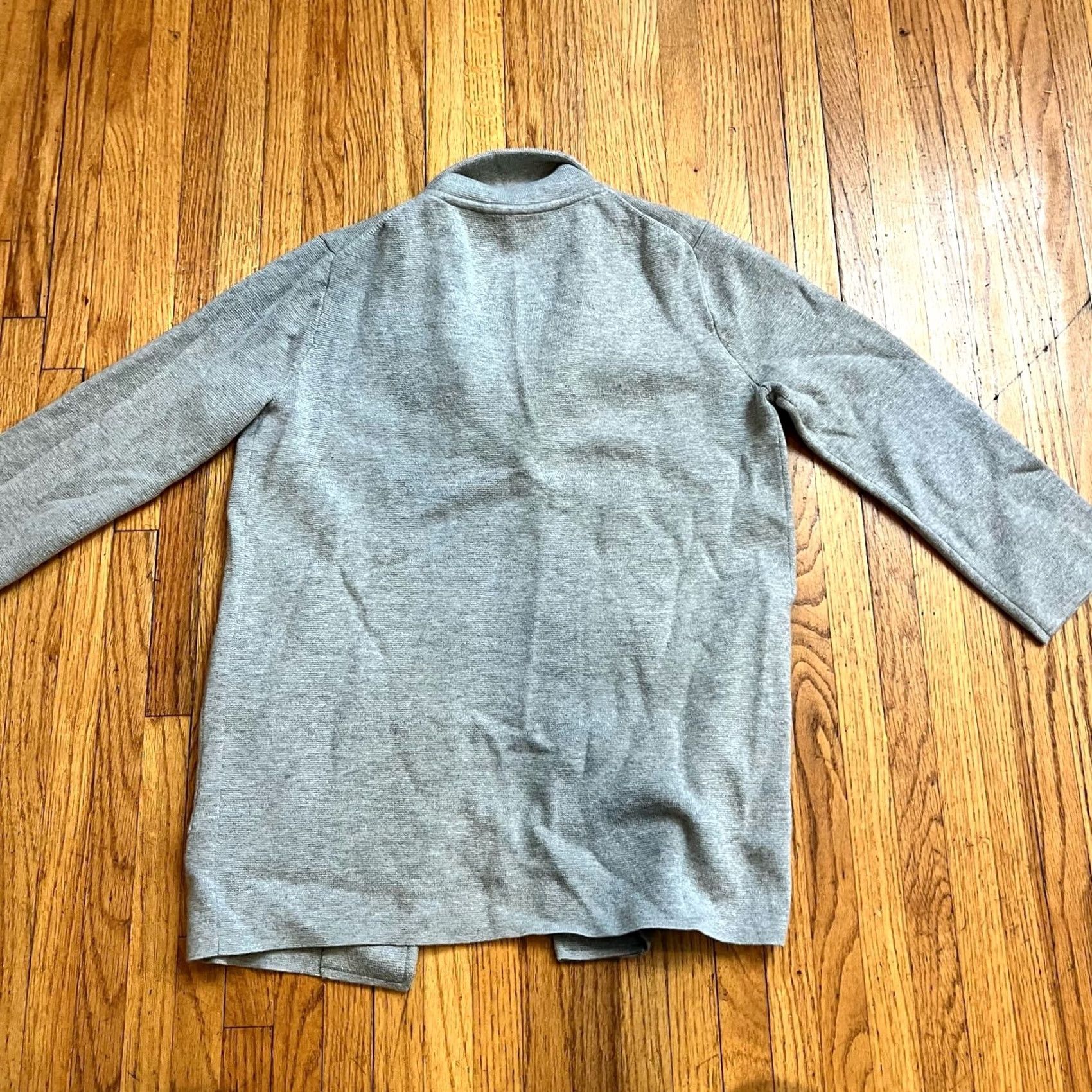 J.Crew J.CREW Sophie Open Front Sweater Blazer Cardigan Womens XS Jacket Gray J0244 Size XS / US 0-2 / IT 36-38 - 3 Thumbnail