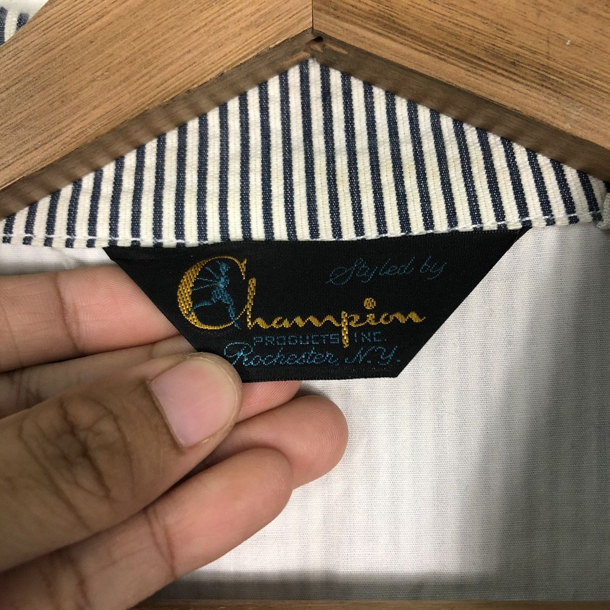 Champion 🔥VINTAGE REPRODUCTION CHAMPION ROCHESTER USNA 1950 JACKET Size US M / EU 48-50 / 2 - 19 Thumbnail
