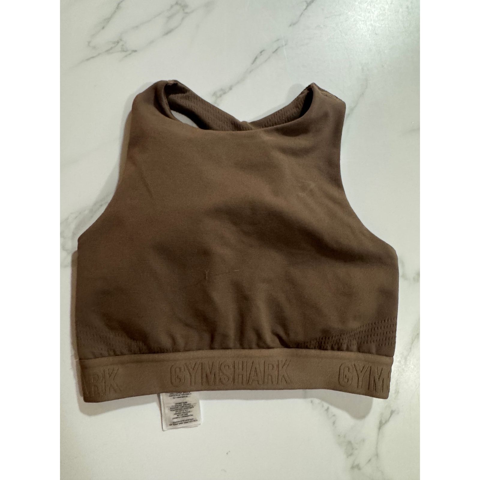Gymshark GymShark Sports Bra Women's XS Brown NWOT Size XS / US 0-2 / IT 36-38 - 1 Thumbnail