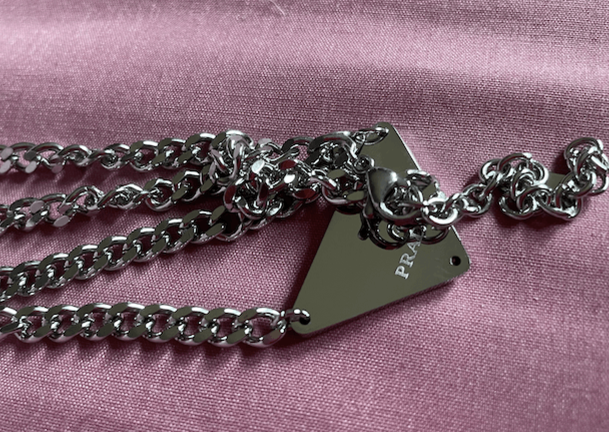 Other prada triangle pendant necklace Size ONE SIZE - 3 Thumbnail