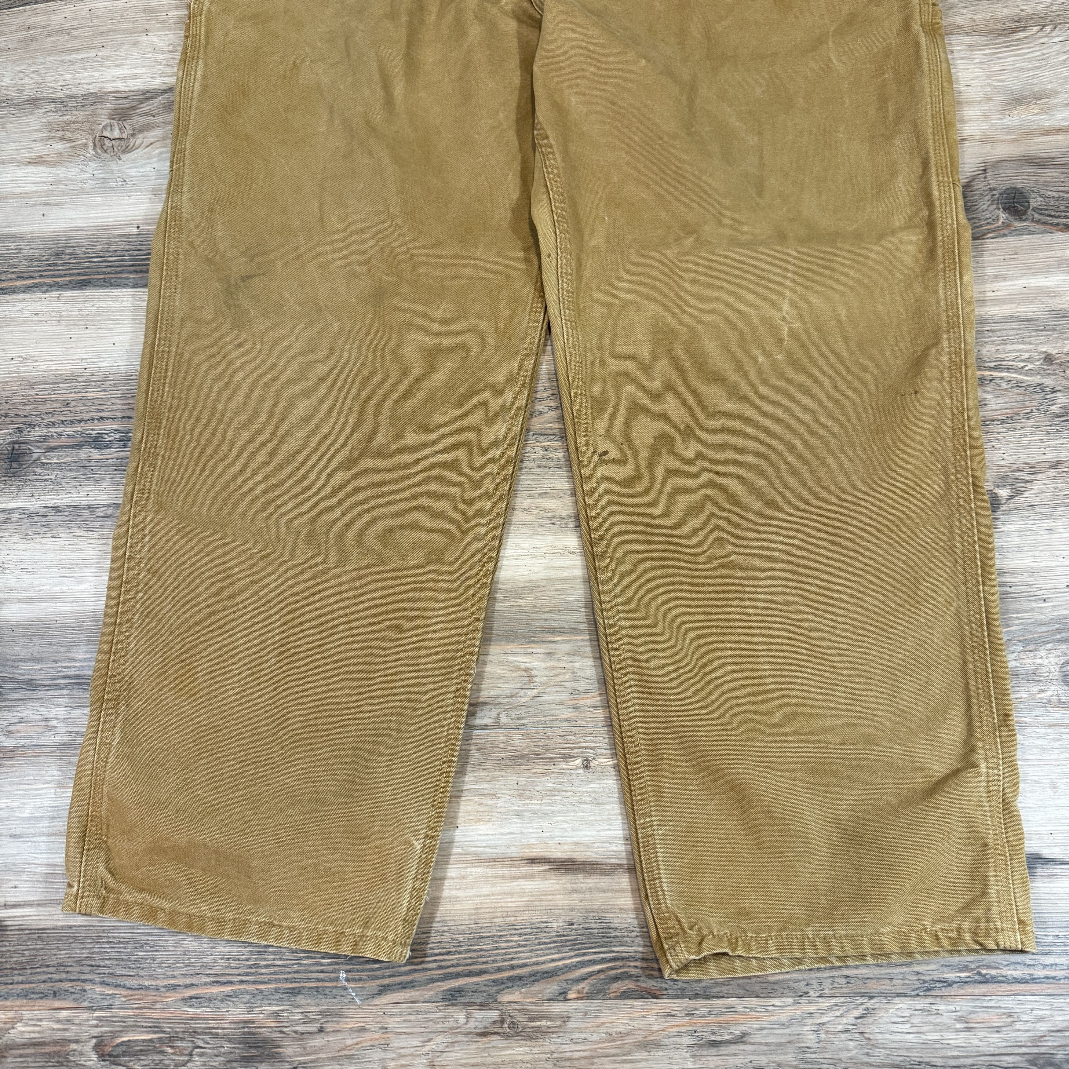 Carhartt × Vintage Y2K Vintage CARHARTT Dungarees Duck Canvas Pants Wide Leg Size US 40 / EU 56 - 3 Thumbnail