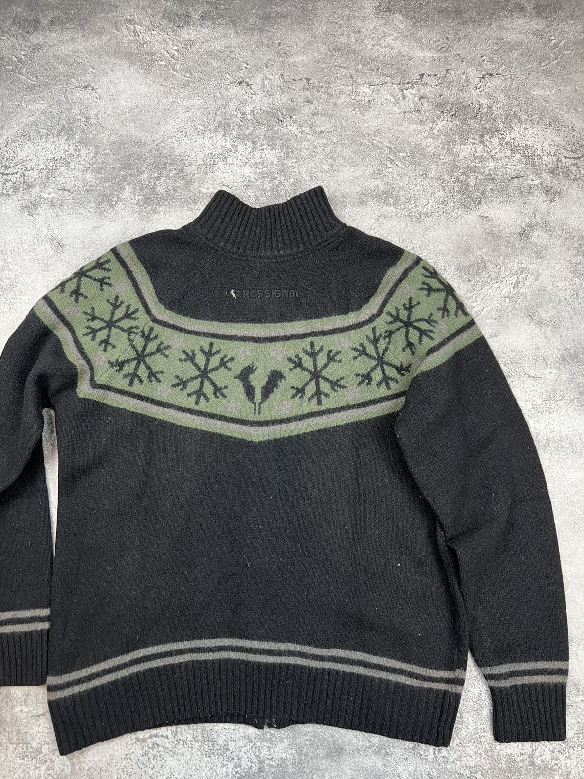 Rossignol Rossignol Wool 1/4 Zip Sweater Mens Black Size US L / EU 52-54 / 3 - 7 Thumbnail