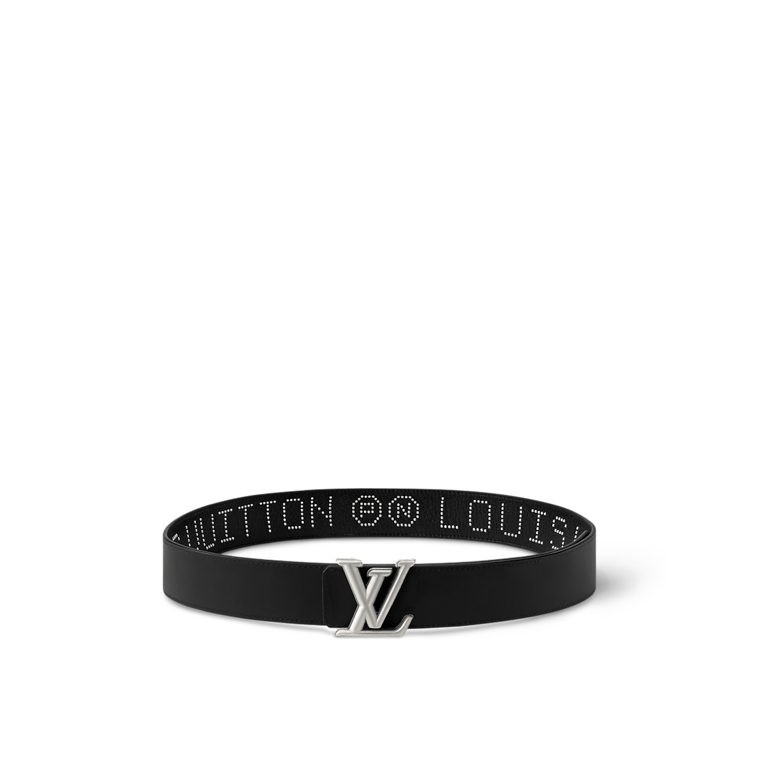 Louis Vuitton LV Dimension Rockabilly Studs 40MM Reversible Belt Size 26 - 4 Thumbnail
