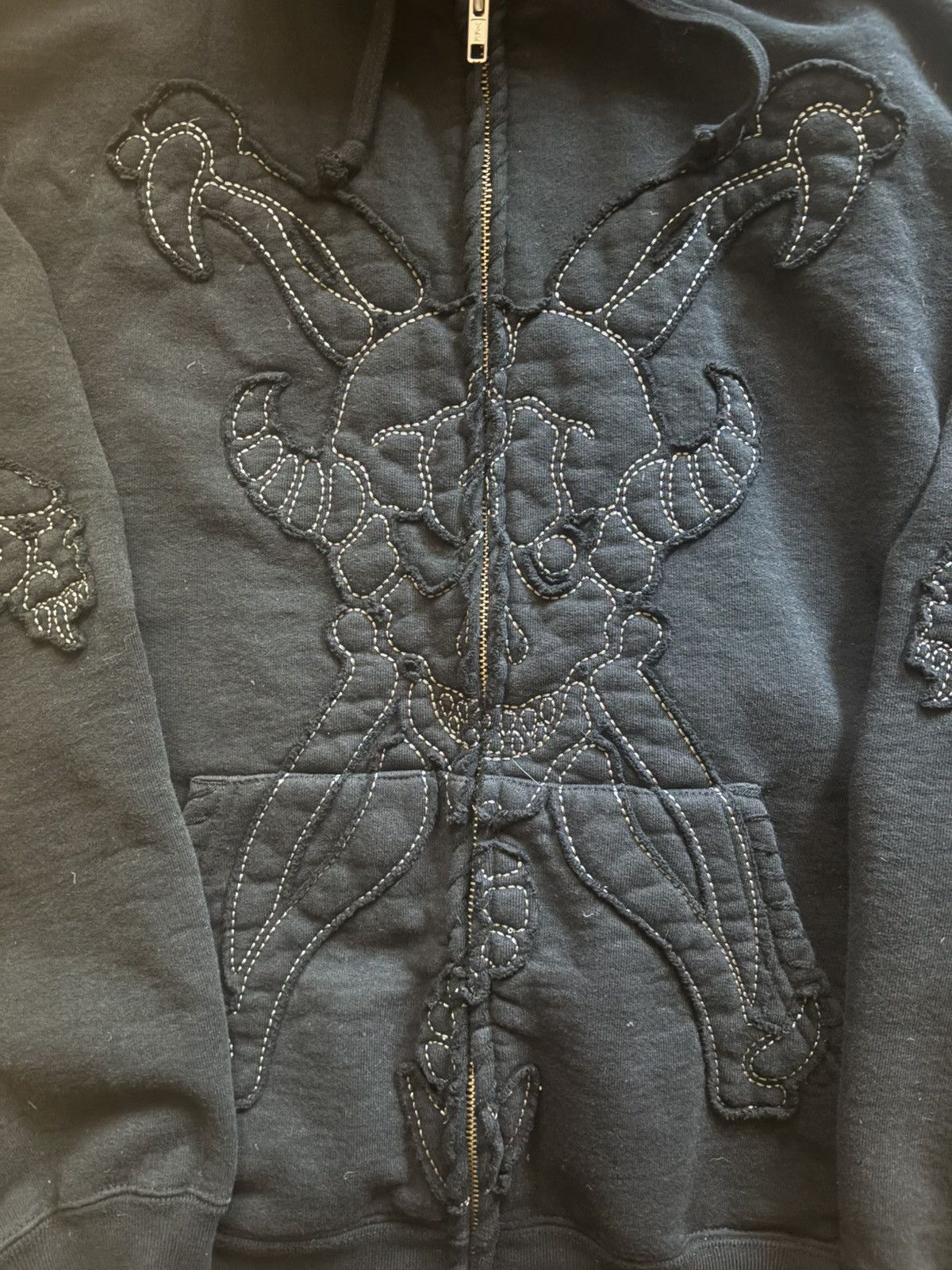 Supreme × Yohji Yamamoto Supreme x Y’s Appliqué zip up Size US S / EU 44-46 / 1 - 3 Thumbnail