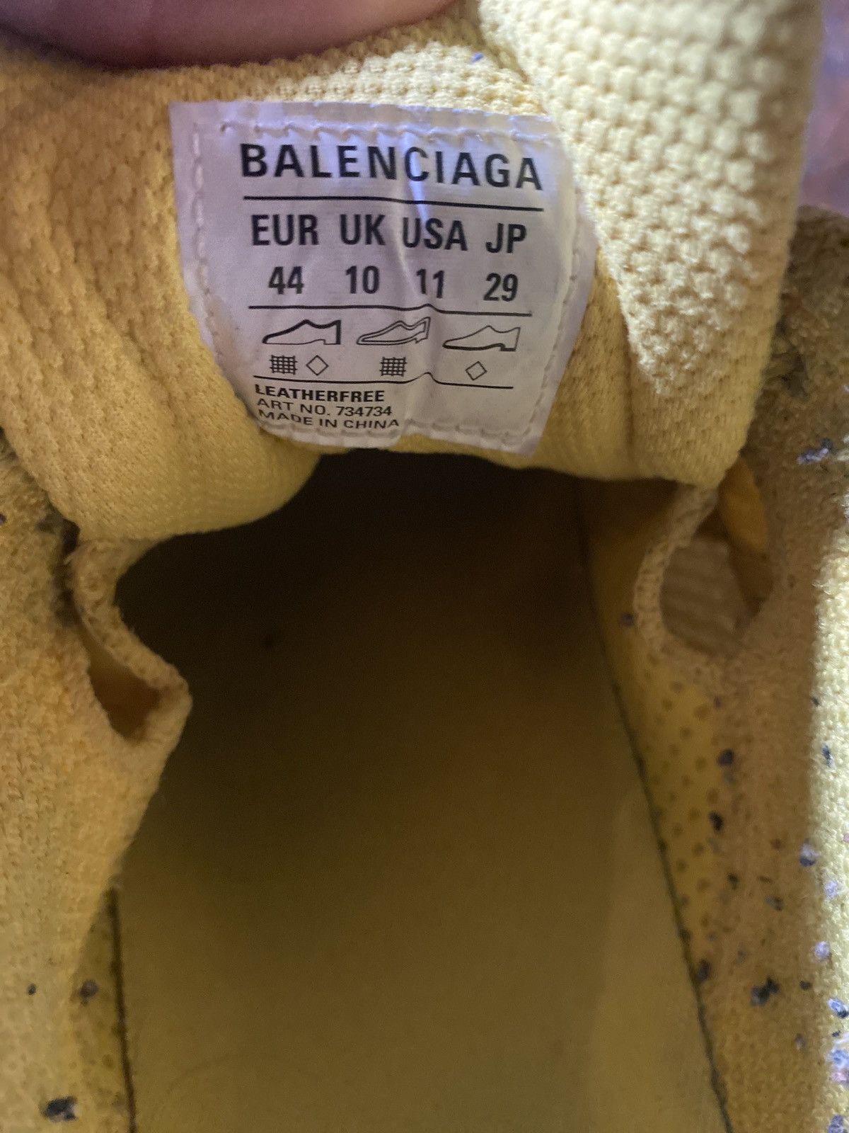 Balenciaga Balenciaga 3X Sneaker Size US 10.5 / EU 43-44 - 6 Thumbnail