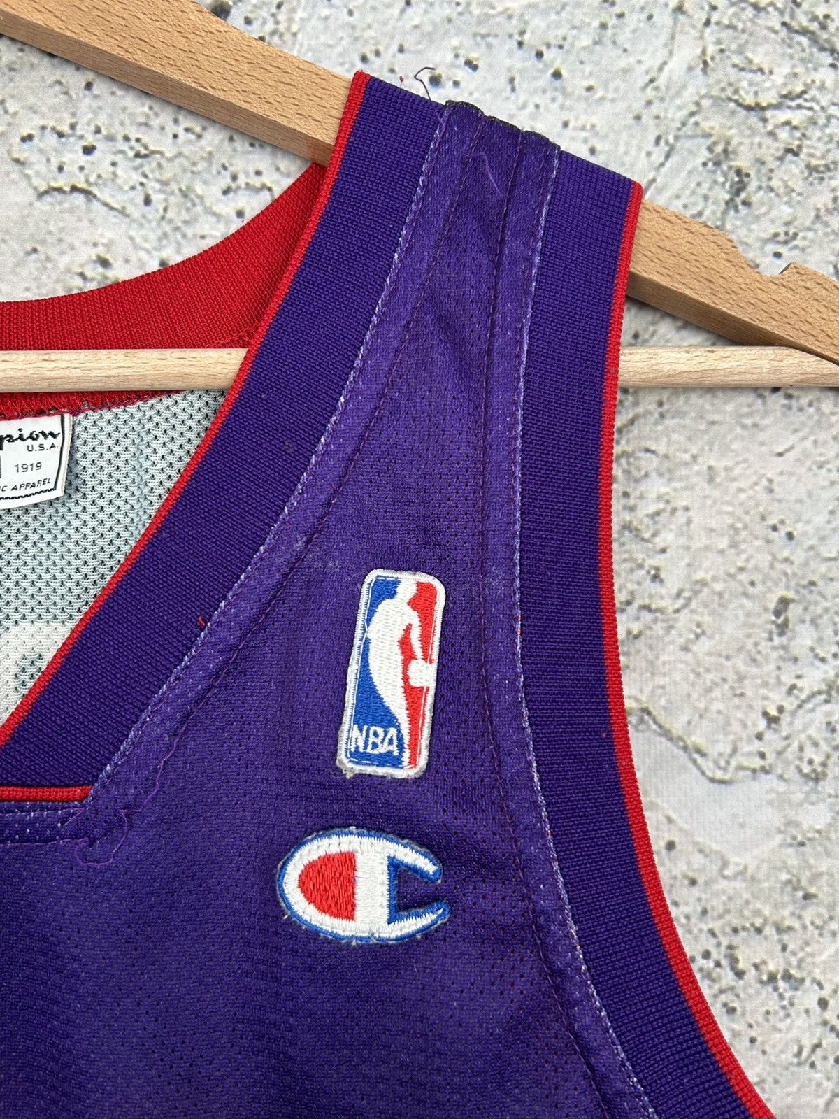 Champion Vintage Toronto Raptors Carter Champion NBA Jersey 90s Rare Size US XS / EU 42 / 0 - 5 Thumbnail