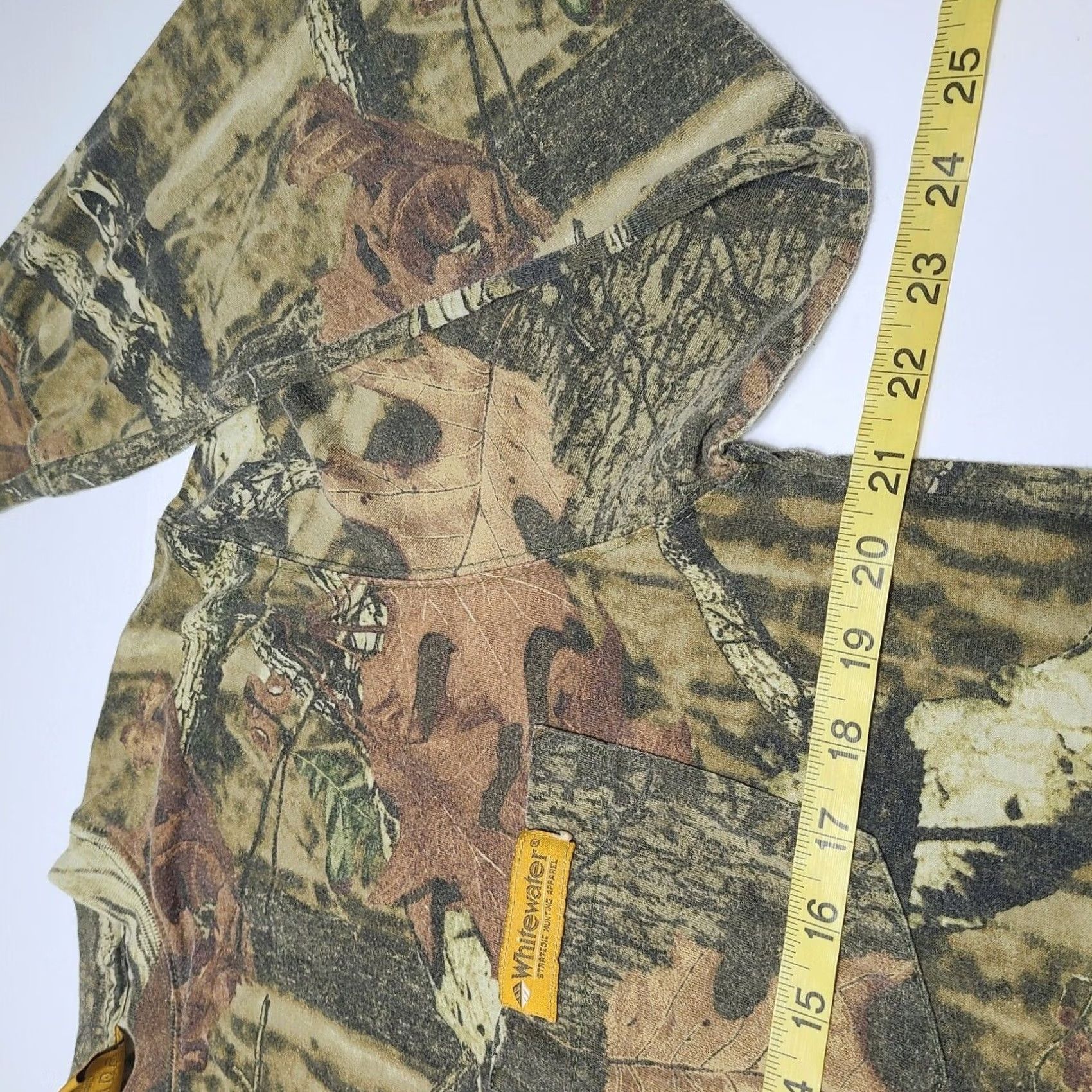 Vintage Mossy Oak Whitewater Camouflage Long Sleeve T-Shirt Men’s Medium, Brown, Crew Neck, Short Sleeve, All Seasons, Hunting Size US M / EU 48-50 / 2 - 6 Thumbnail