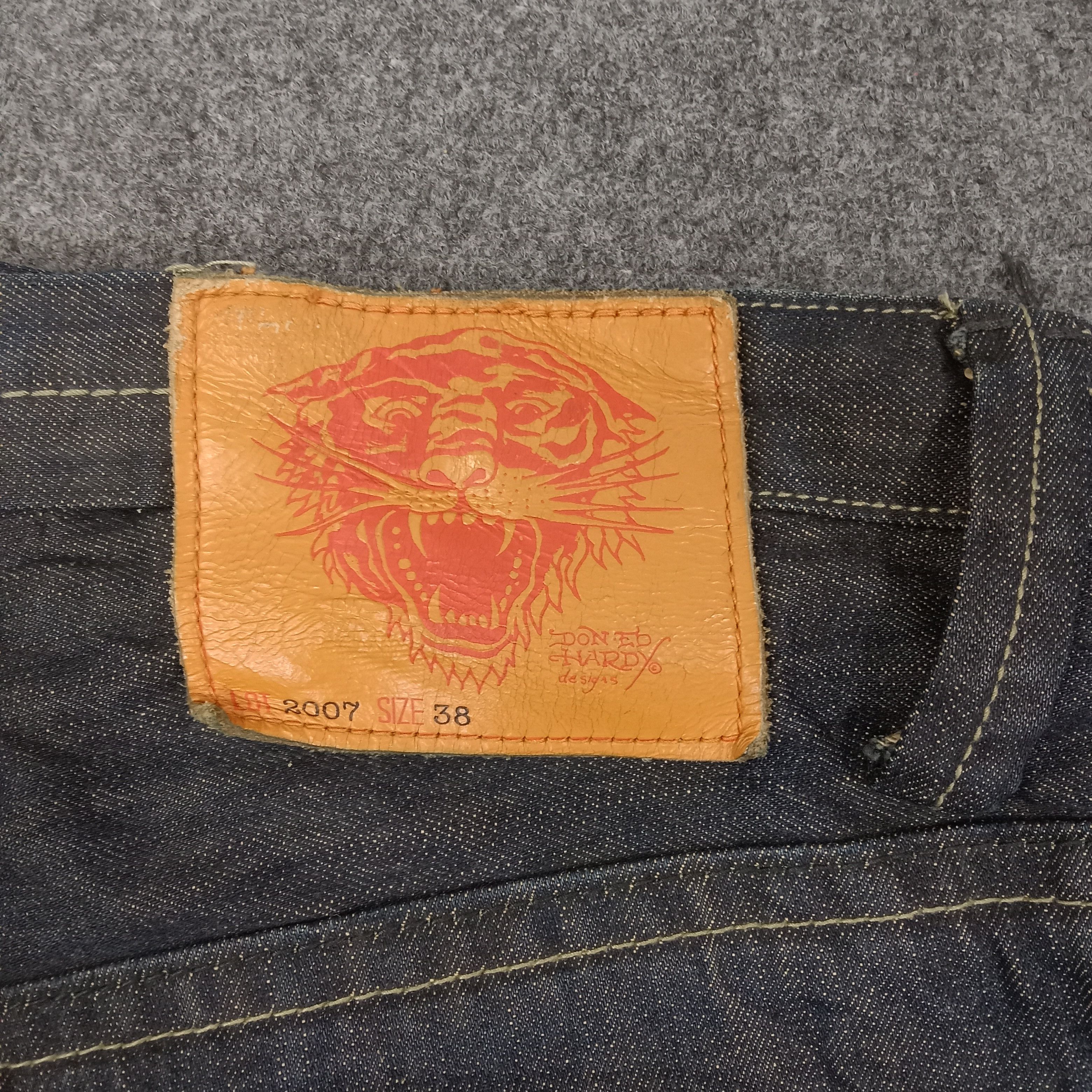 Ed Hardy Ed Hardy by Christian Audigier American Denim Jeans C258N15 Size US 38 / EU 54 - 9 Thumbnail