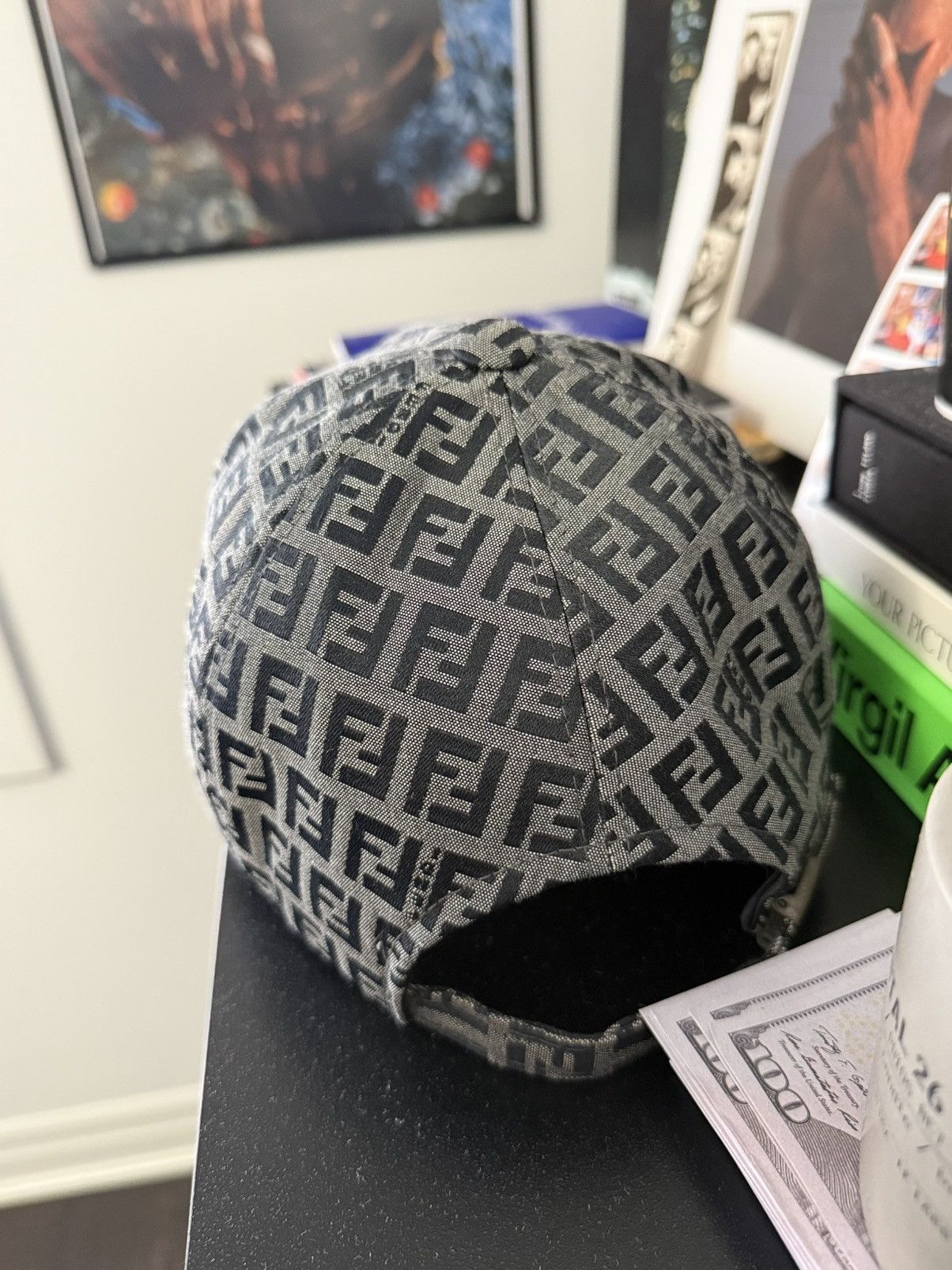 Fendi Fendi FF Zucca print cap Size ONE SIZE - 4 Thumbnail