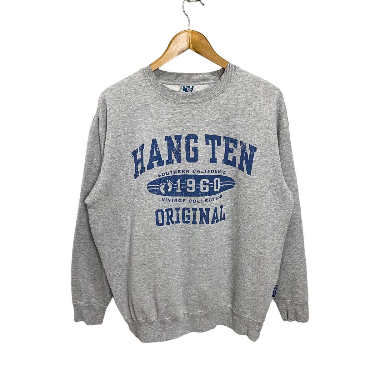 Hang Ten × Vintage Hang Ten Vintage bigo logo sweatshirt Size US L / EU 52-54 / 3 - 1 Thumbnail