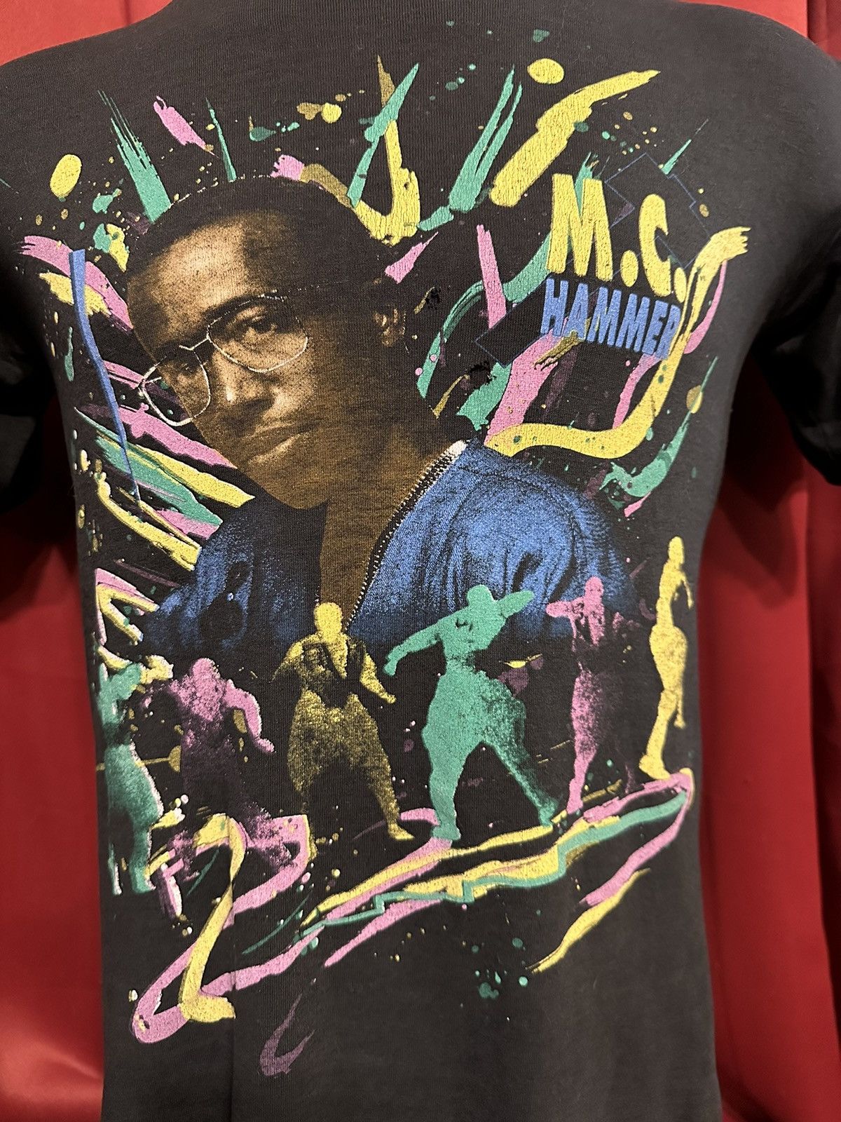 Band Tees × Vintage Vintage MC Hammer Tshirt 90’s Rap Tee Streetwear Grail Size US M / EU 48-50 / 2 - 3 Thumbnail