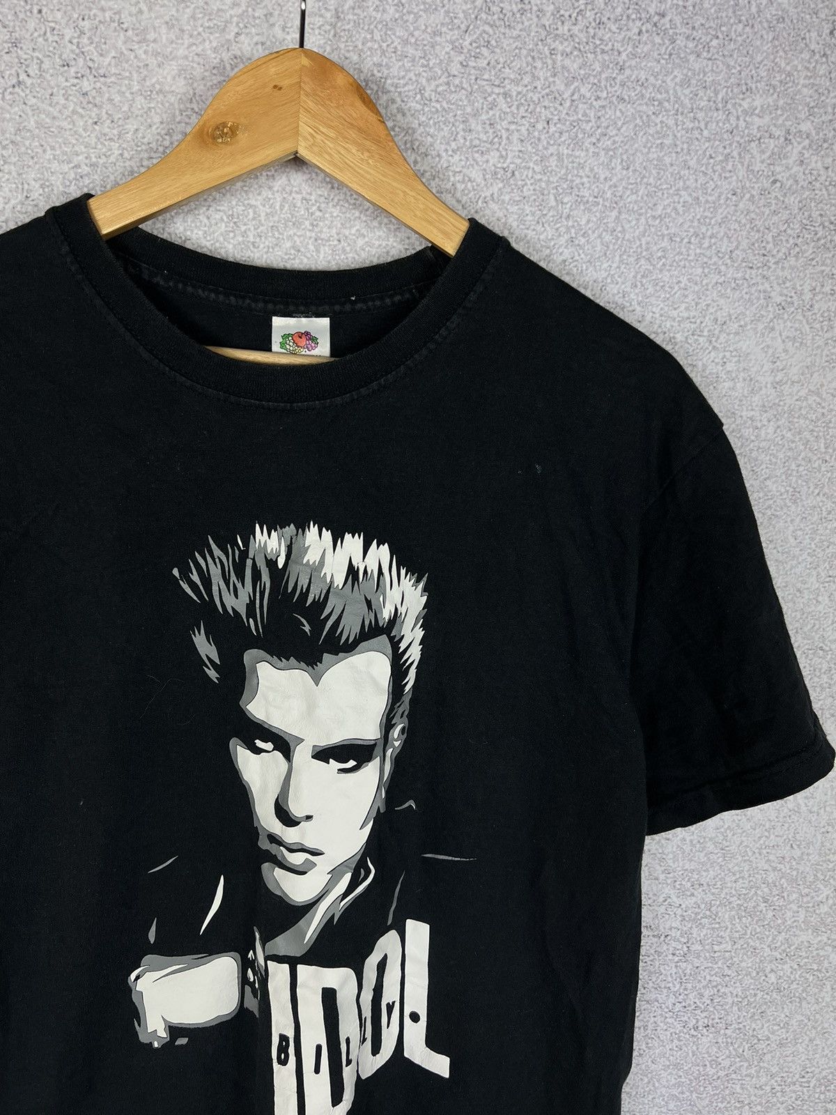 Band Tees Vintage Billy Idol Rock Band Tee Size US M / EU 48-50 / 2 - 2 Thumbnail