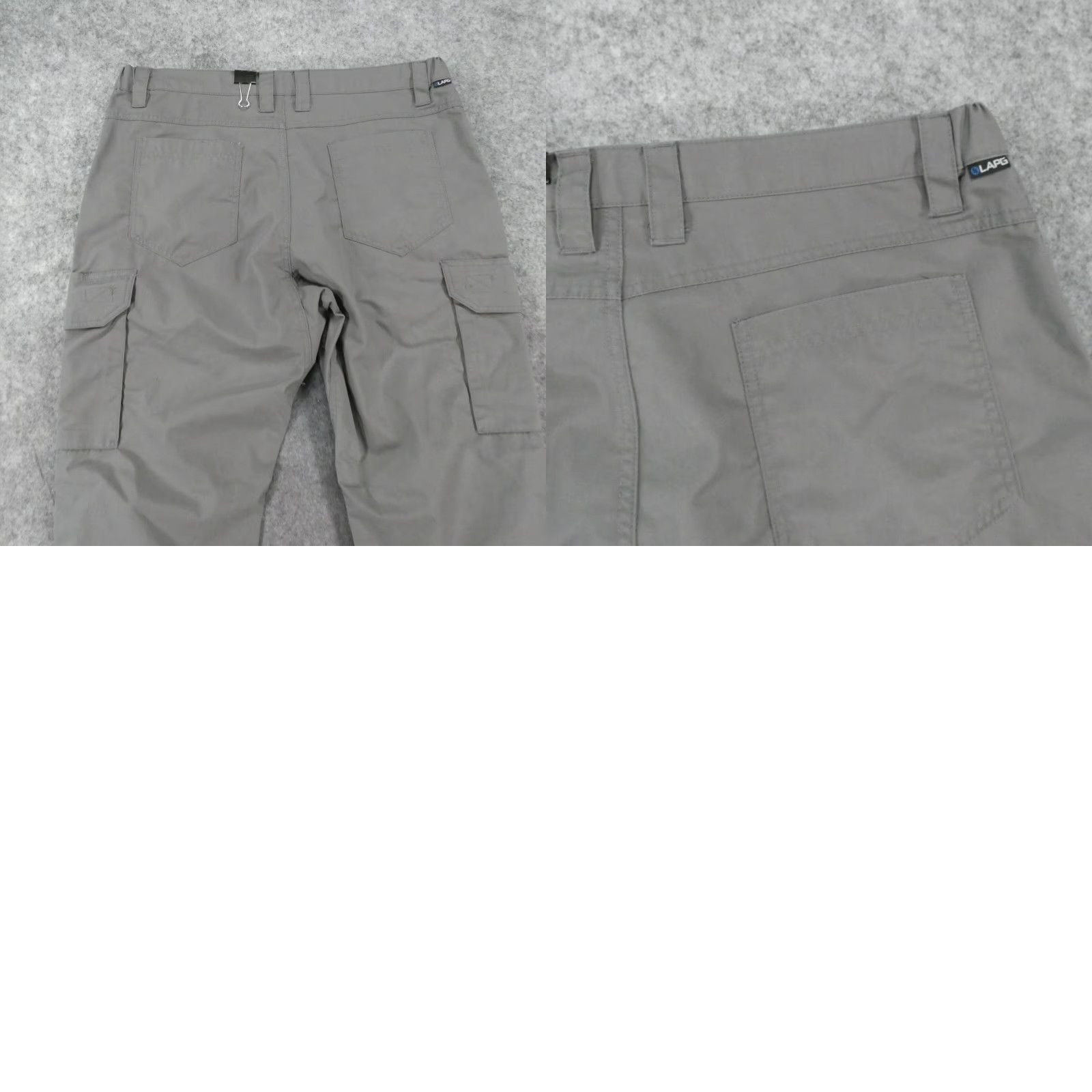 Vintage LAPG Operator Tactical Pants Men 38x34 Cargo Gray Ripstop Duty Combat Hiking Size US 38 / EU 54 - 10 Thumbnail