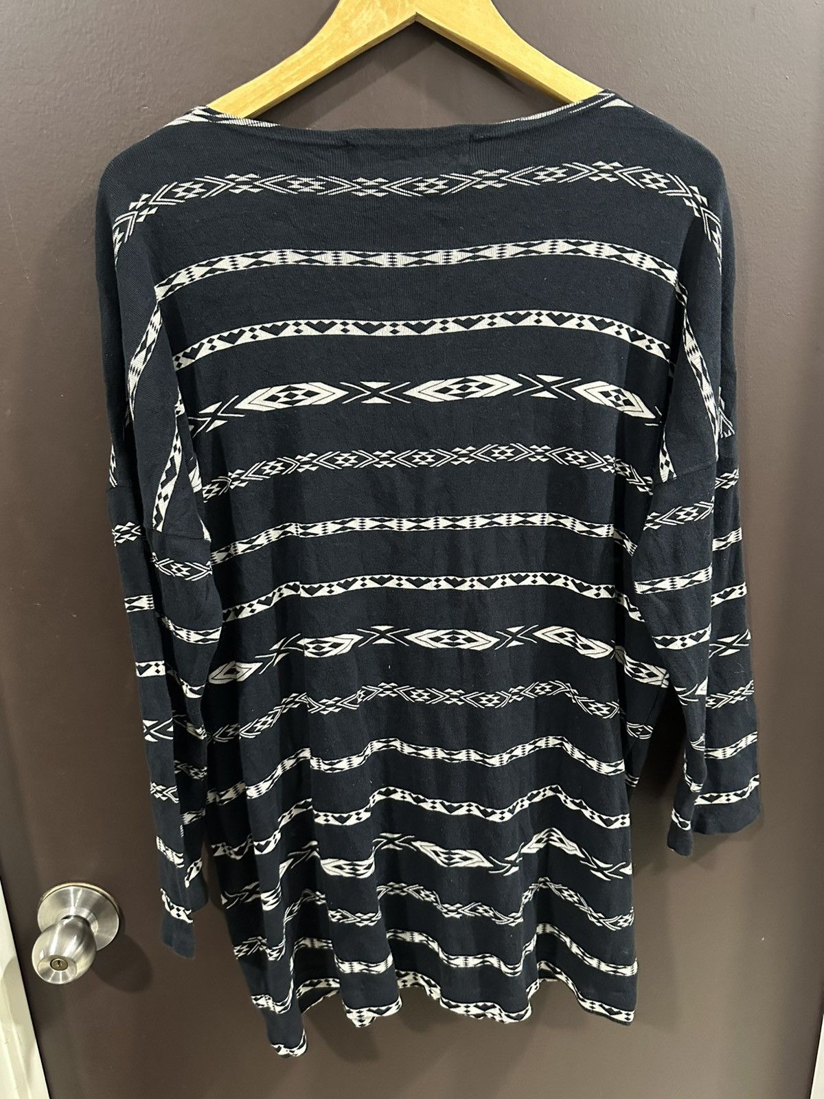 mercibeaucoup Issey Miyake Mercibeaucoup Aztec Stripes L/S Shirt Size US XL / EU 56 / 4 - 9 Thumbnail