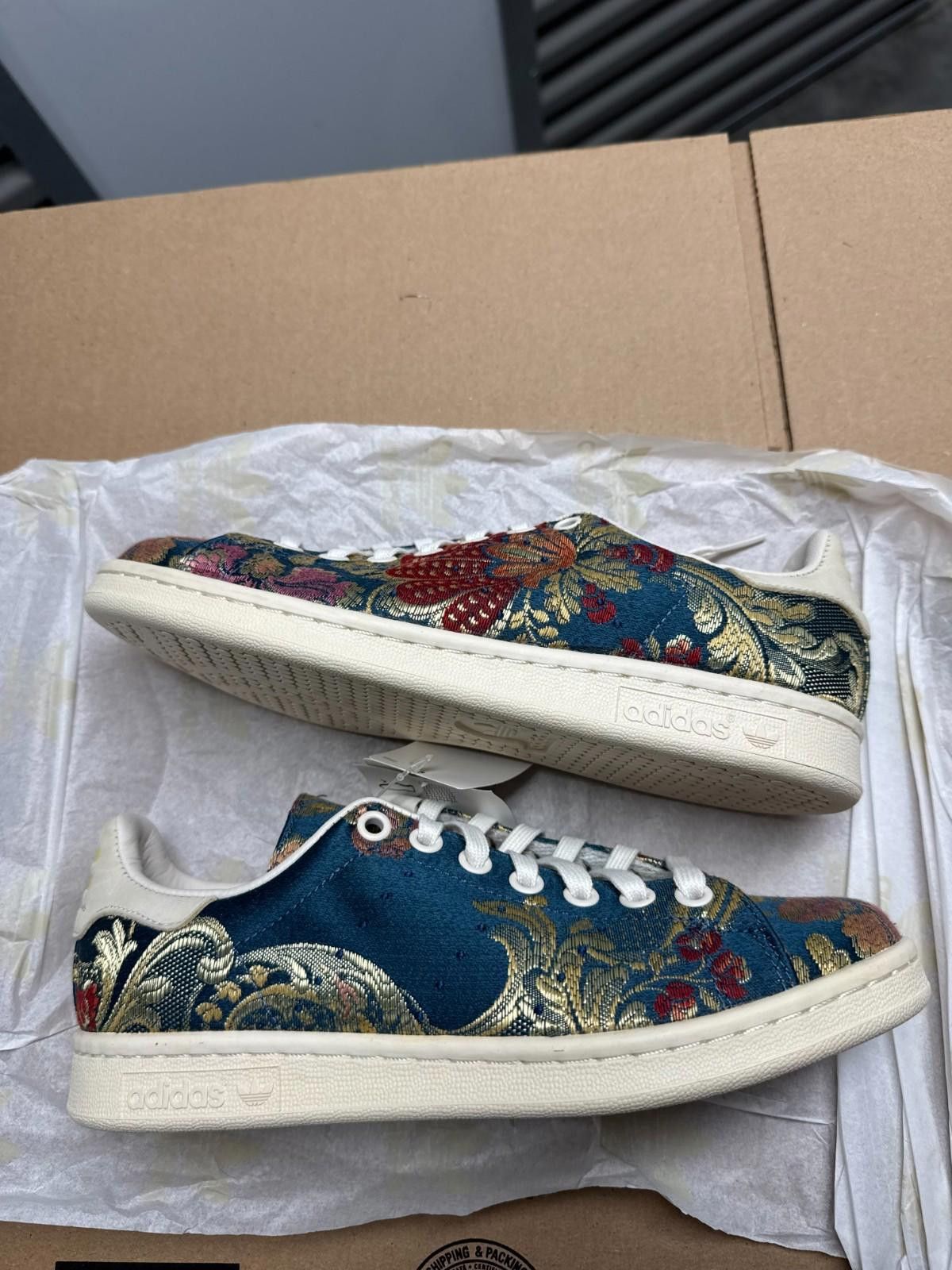 Adidas Adidas Pharrell Williams x Stan Smith Jacquard Size 5.5 Size US 5.5 / EU 38 - 4 Thumbnail