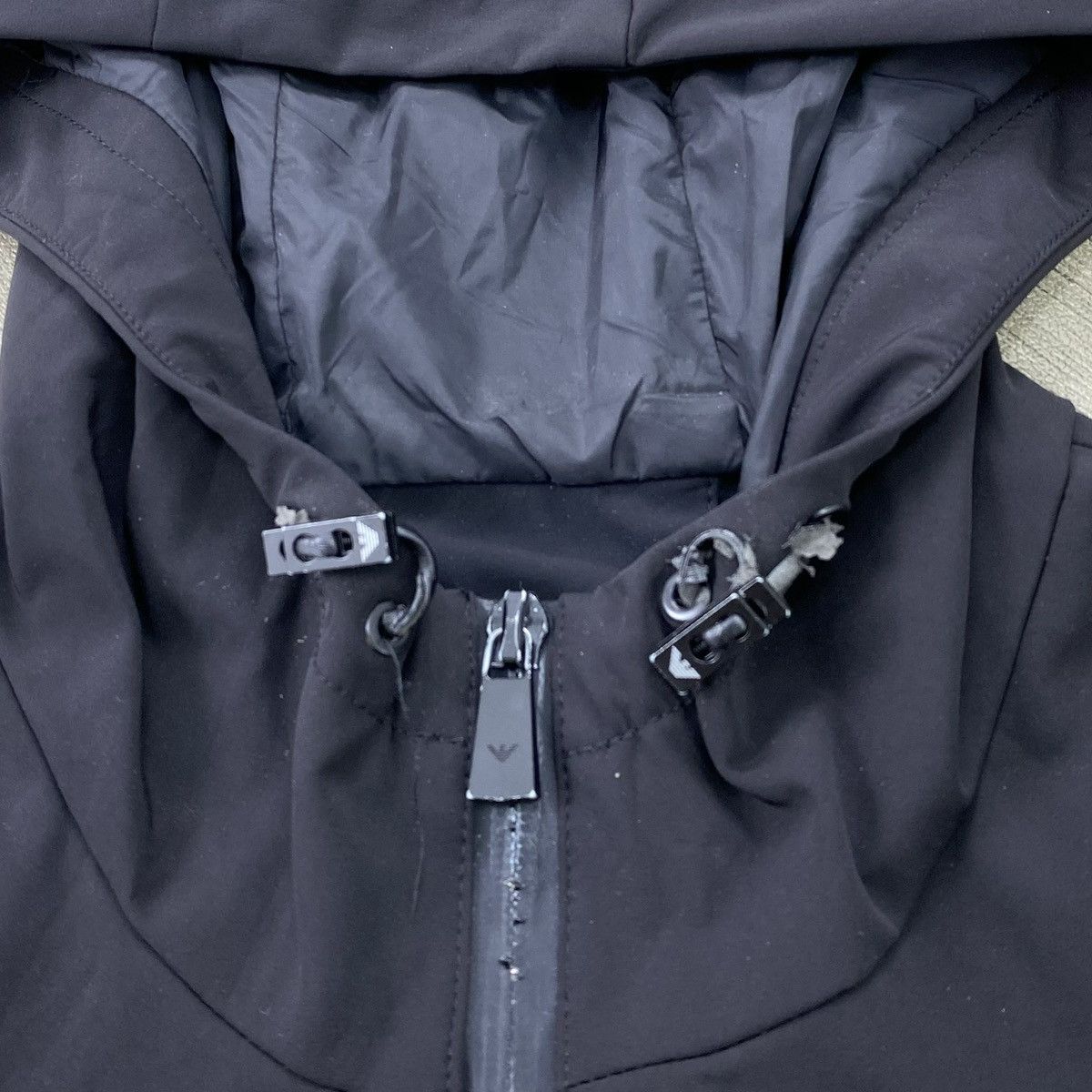 Emporio Armani 2000s Emporio Armani Blocktech Goretex Waterproof Jacket Size US L / EU 52-54 / 3 - 13 Thumbnail