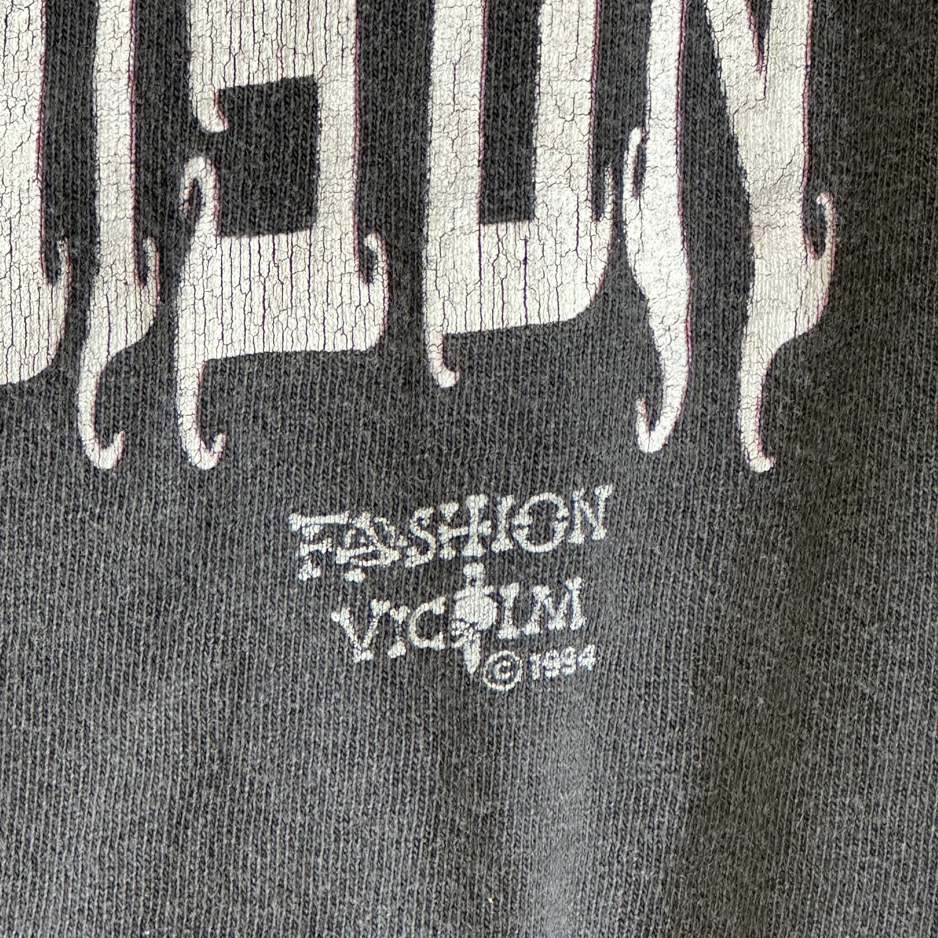 Fashion Victim Vintage Fashion Victim Skeleton Bar Graphic T-Shirt Size L Size US L / EU 52-54 / 3 - 3 Thumbnail