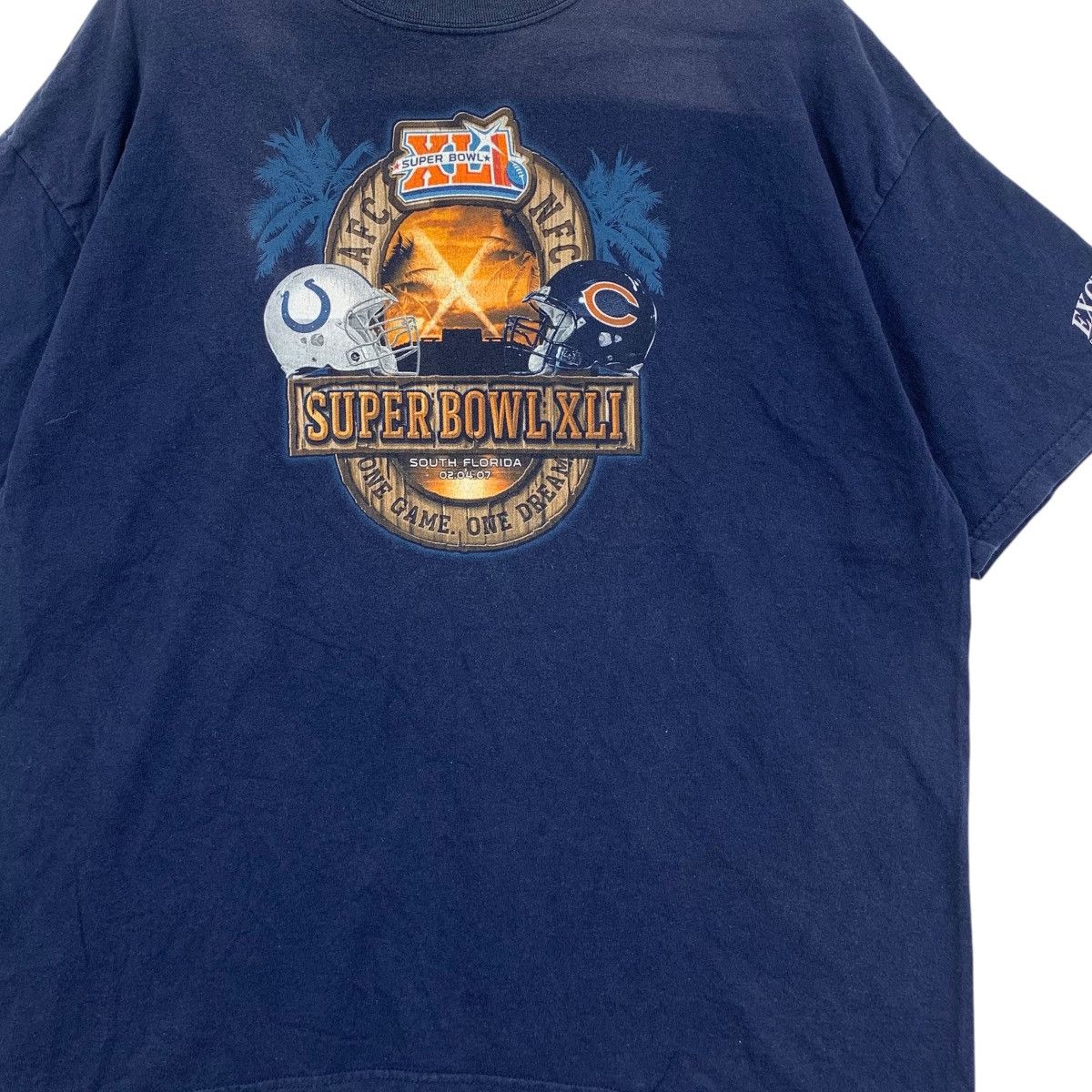 NFL NFL SUPER BOWL XLI 2007 Exclusive Stadium Collection Tee Size US XL / EU 56 / 4 - 3 Thumbnail