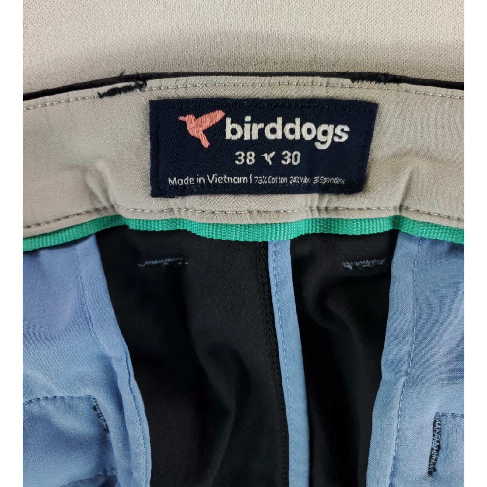 Vintage Birddogs Pants Stretch Khakis Dark Gray Black Mens 38 x 30 38x29 Actual Jogger Pants Regular Size 38 Black Mens Size US 38 / EU 54 - 4 Thumbnail