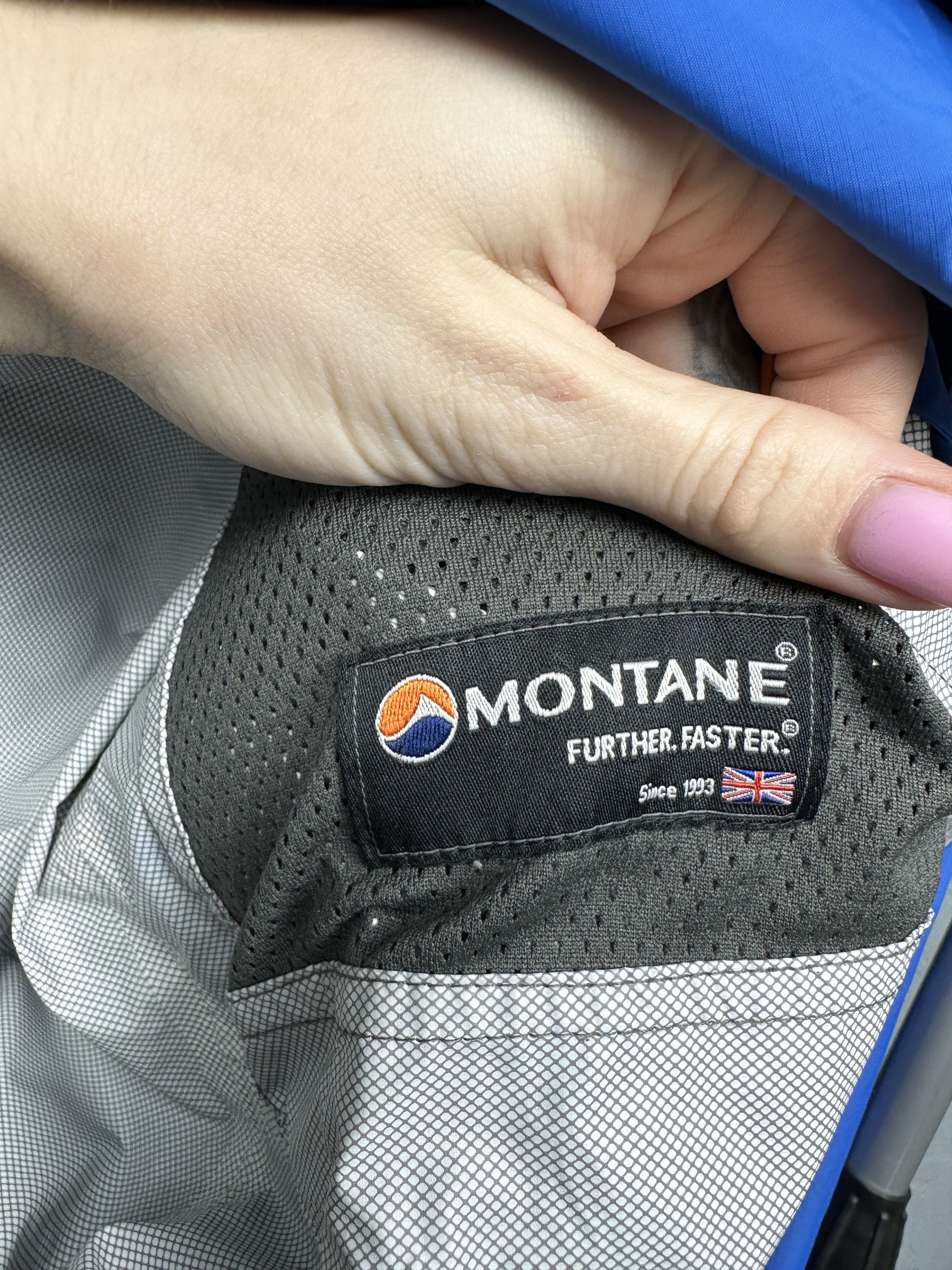 Montane Montane Vintage Mens Nylon Outdoor Windbreaker Jacket Size US S / EU 44-46 / 1 - 12 Thumbnail
