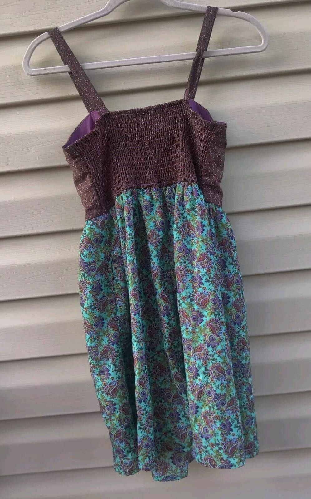 Other Xhilaration Dress Juniors Size Small S Brown Bodice with Tea Size S / US 4 / IT 40 - 4 Thumbnail