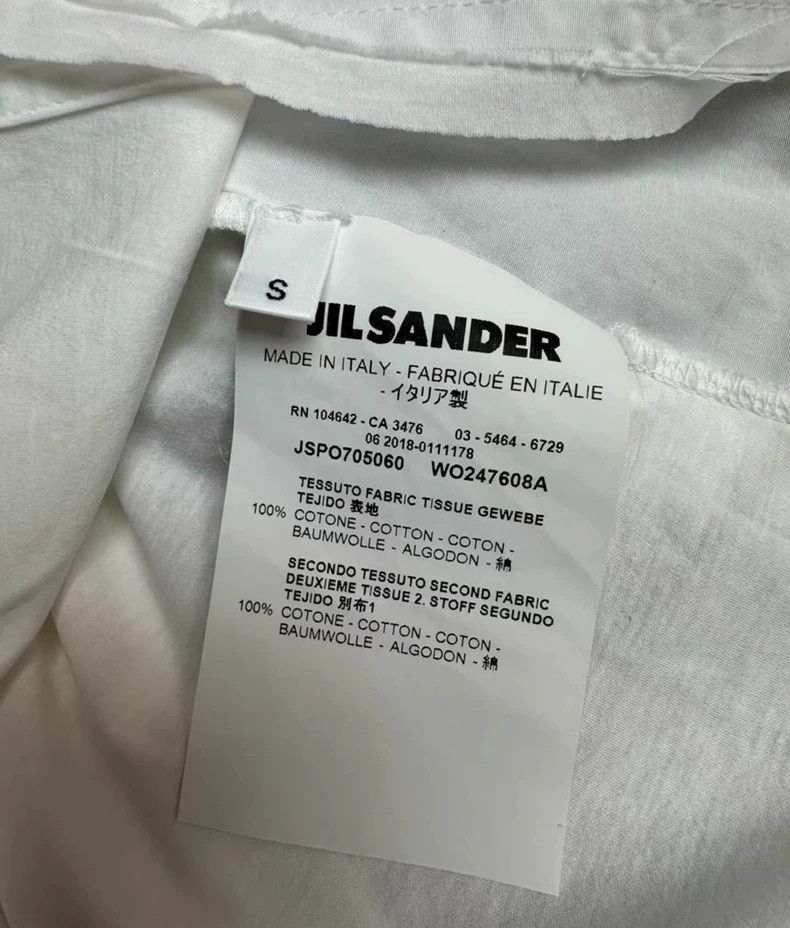 Jil Sander Jil Sander Short Sleeve T-Shirt Size S / US 4 / IT 40 - 4 Thumbnail