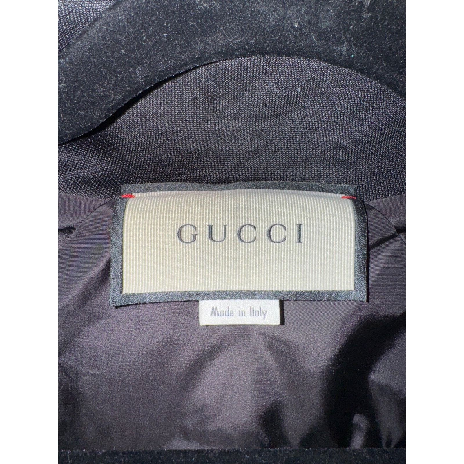 Gucci Gucci Black Oversized Technical Jersey Bomber Track Jacket S Size US S / EU 44-46 / 1 - 19 Thumbnail