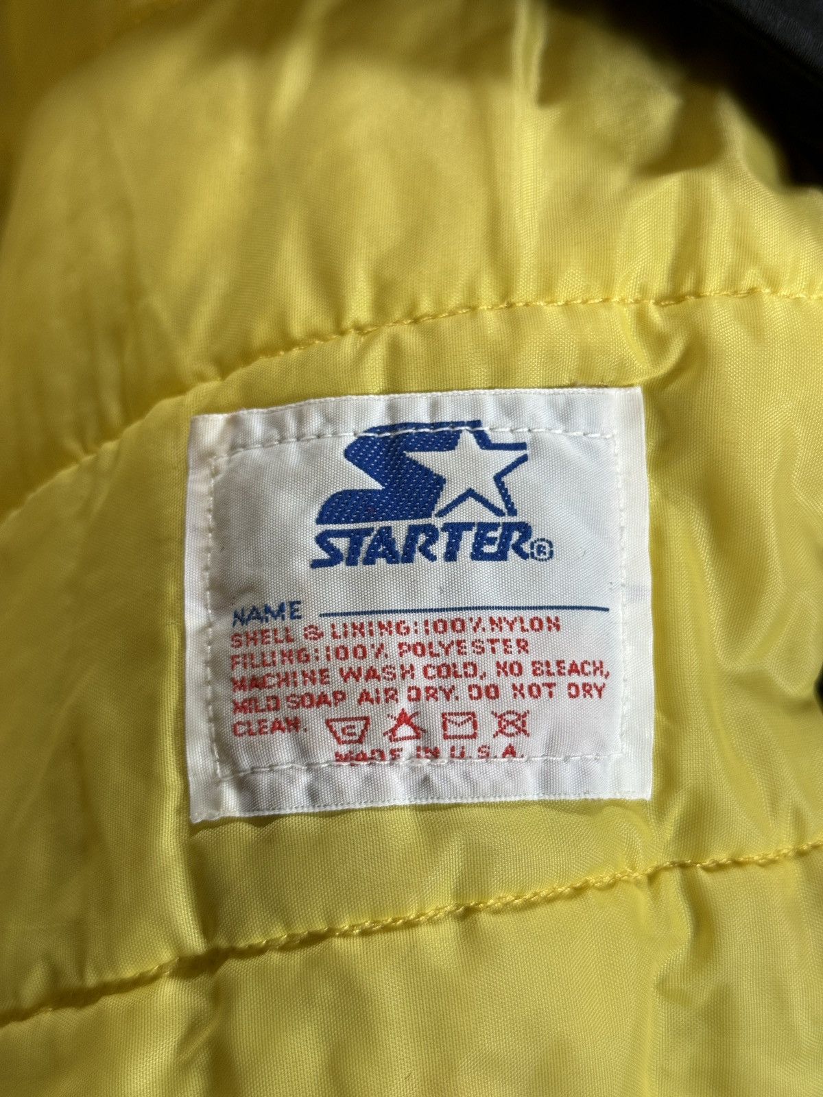 NHL × Starter × Vintage Pittsburgh Penguins Back To Back Stanley Cup Starter Jacket Size US XL / EU 56 / 4 - 6 Thumbnail