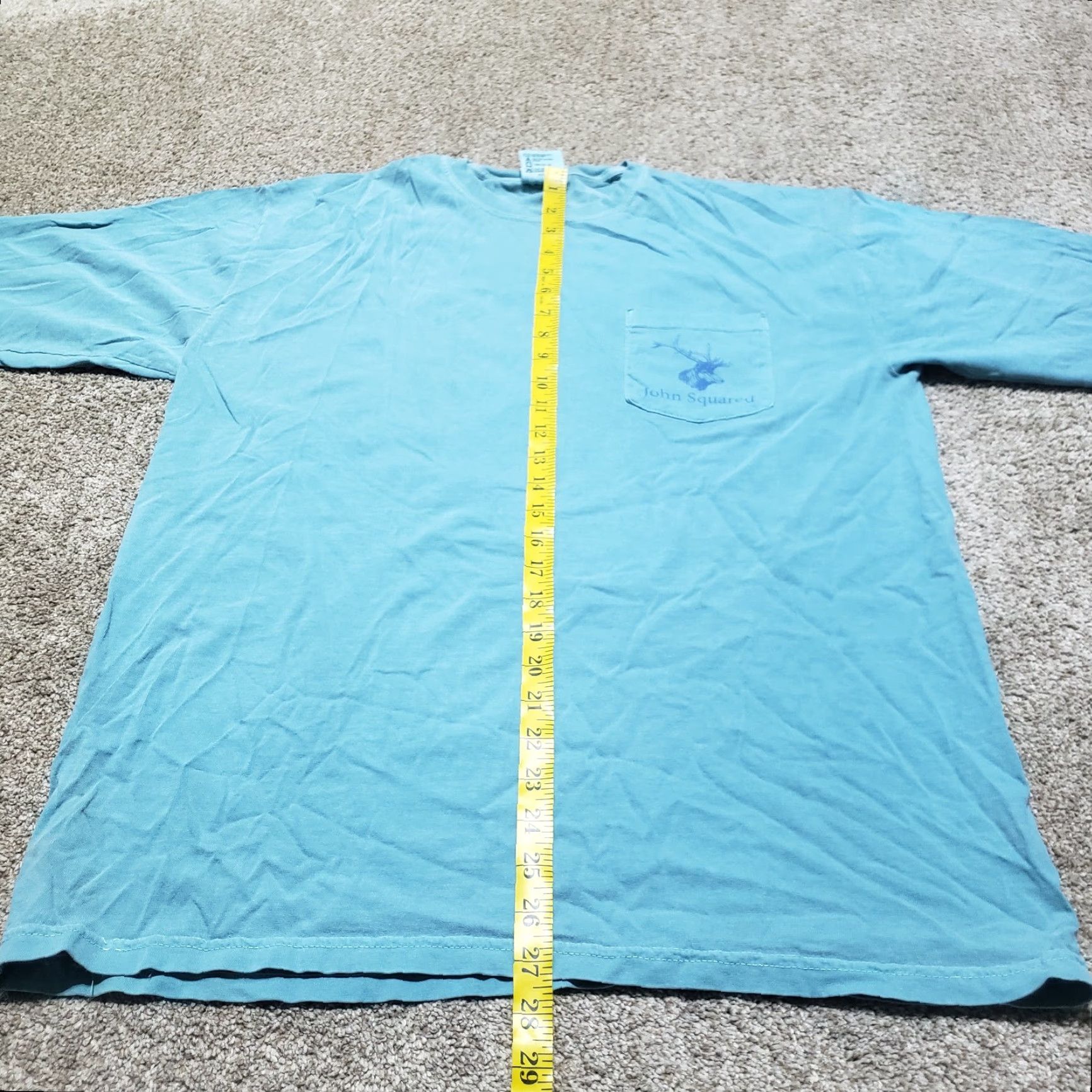 Dsquared2 VINTAGE Unbranded Blue Long Sleeve Shirt Hunting Deer Adult Men's L Large 90s Size US L / EU 52-54 / 3 - 7 Thumbnail