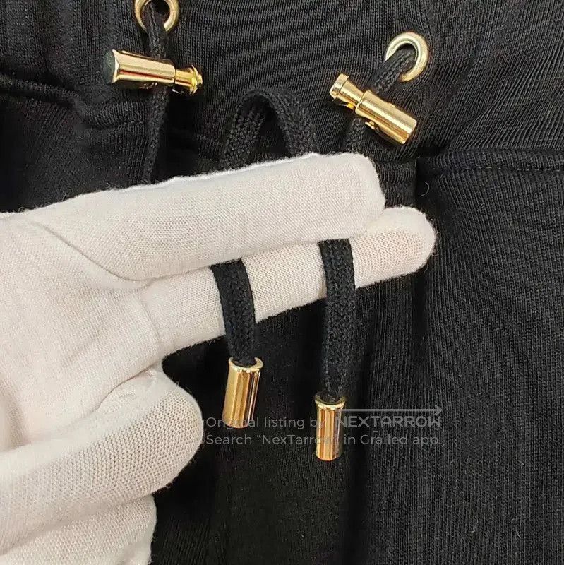 Balmain Balmain Black Cotton Casual Pants for Men . Size US 34 / EU 50 - 3 Thumbnail