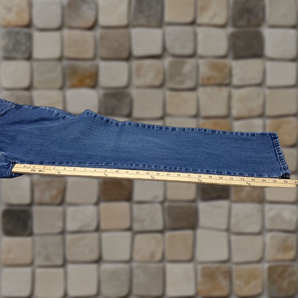 Lee Lee Classic Fit Jeans Women 32 x 26 Mid Rise Denim Blue Straight 5-Pocket Belt Loops Vintage No READ Size 24" / US 00 / IT 34 - 1 Thumbnail