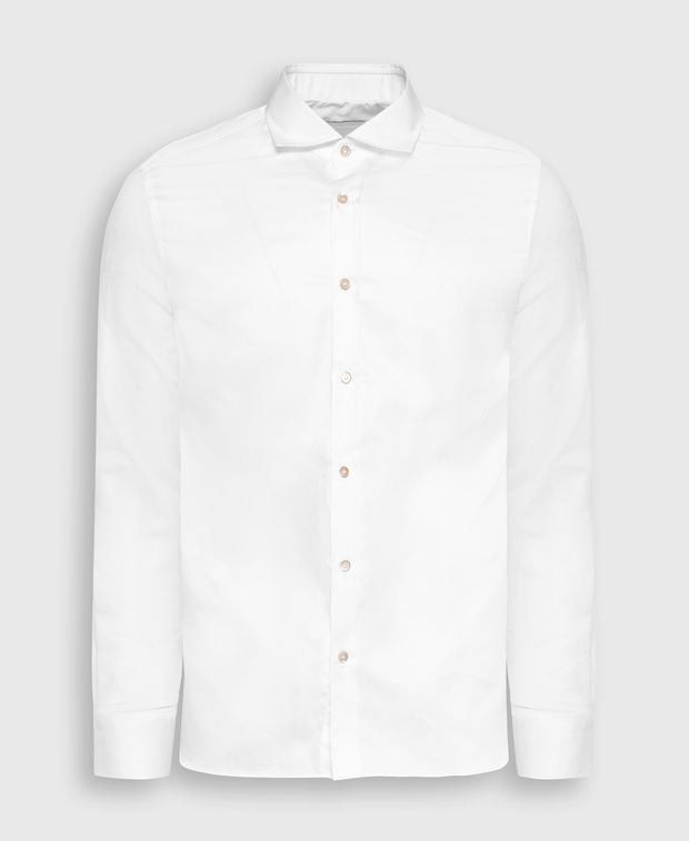 Casual Shirt in White, Men's (Size Xl)
