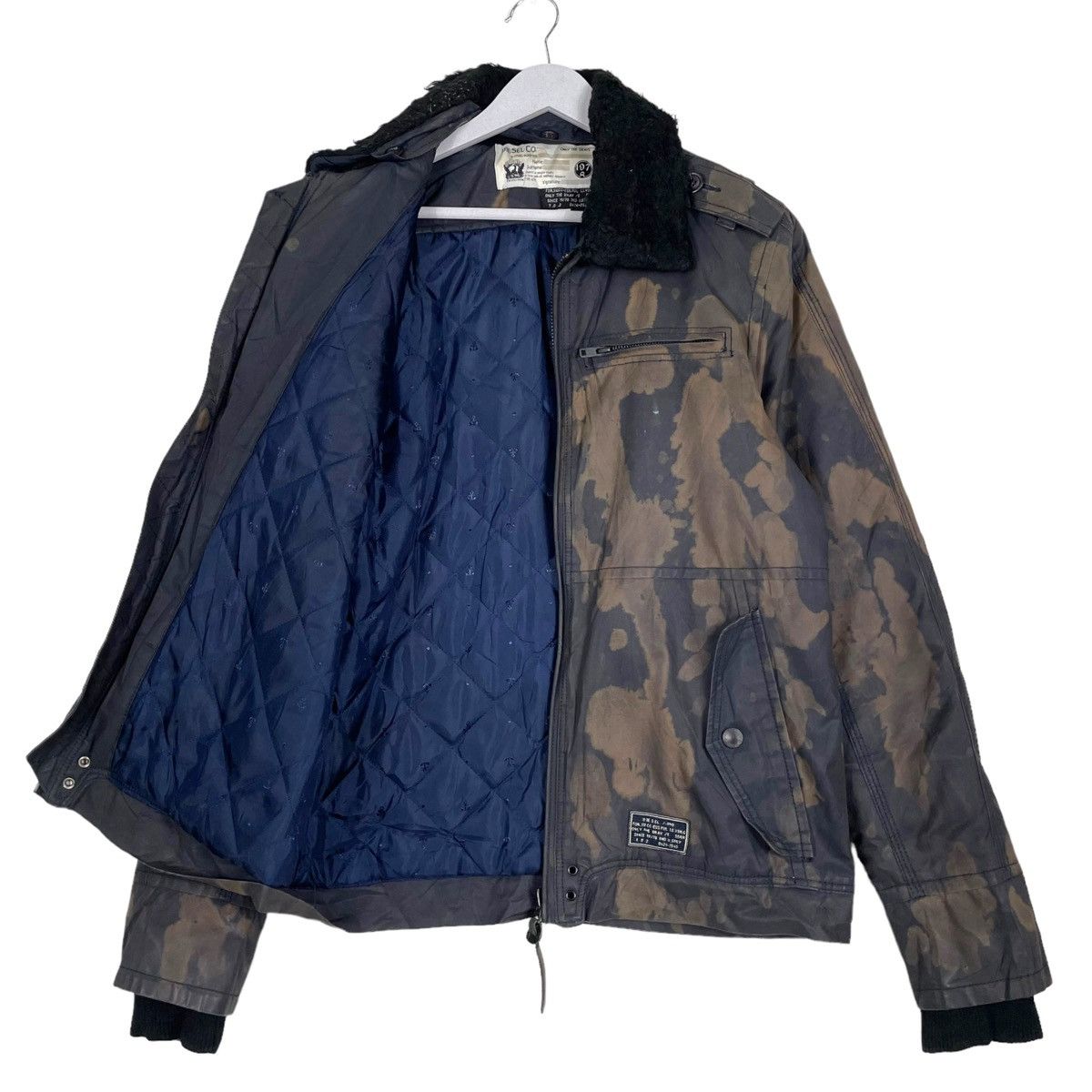 Diesel 💥 DIESEL WAXED BIKER JACKET Size US M / EU 48-50 / 2 - 2 Thumbnail