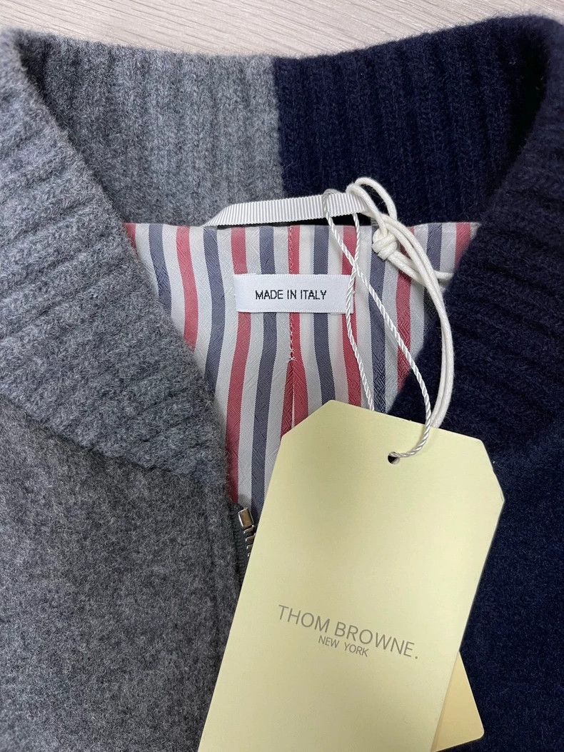 Thom Browne Thom Browne Wool zip jacket Size US XS / EU 42 / 0 - 9 Thumbnail